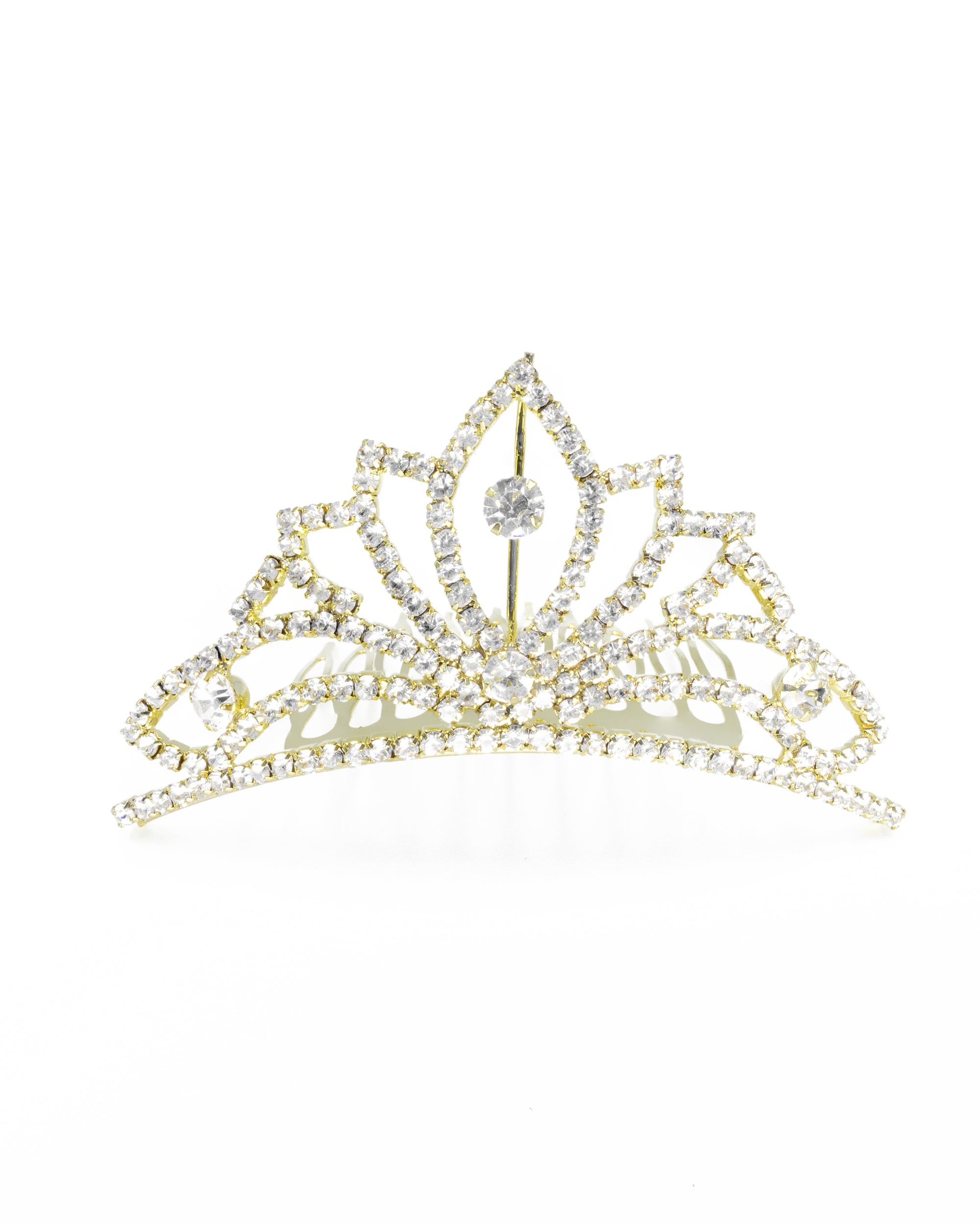 Tiara Dorada M89 Oro Laminado