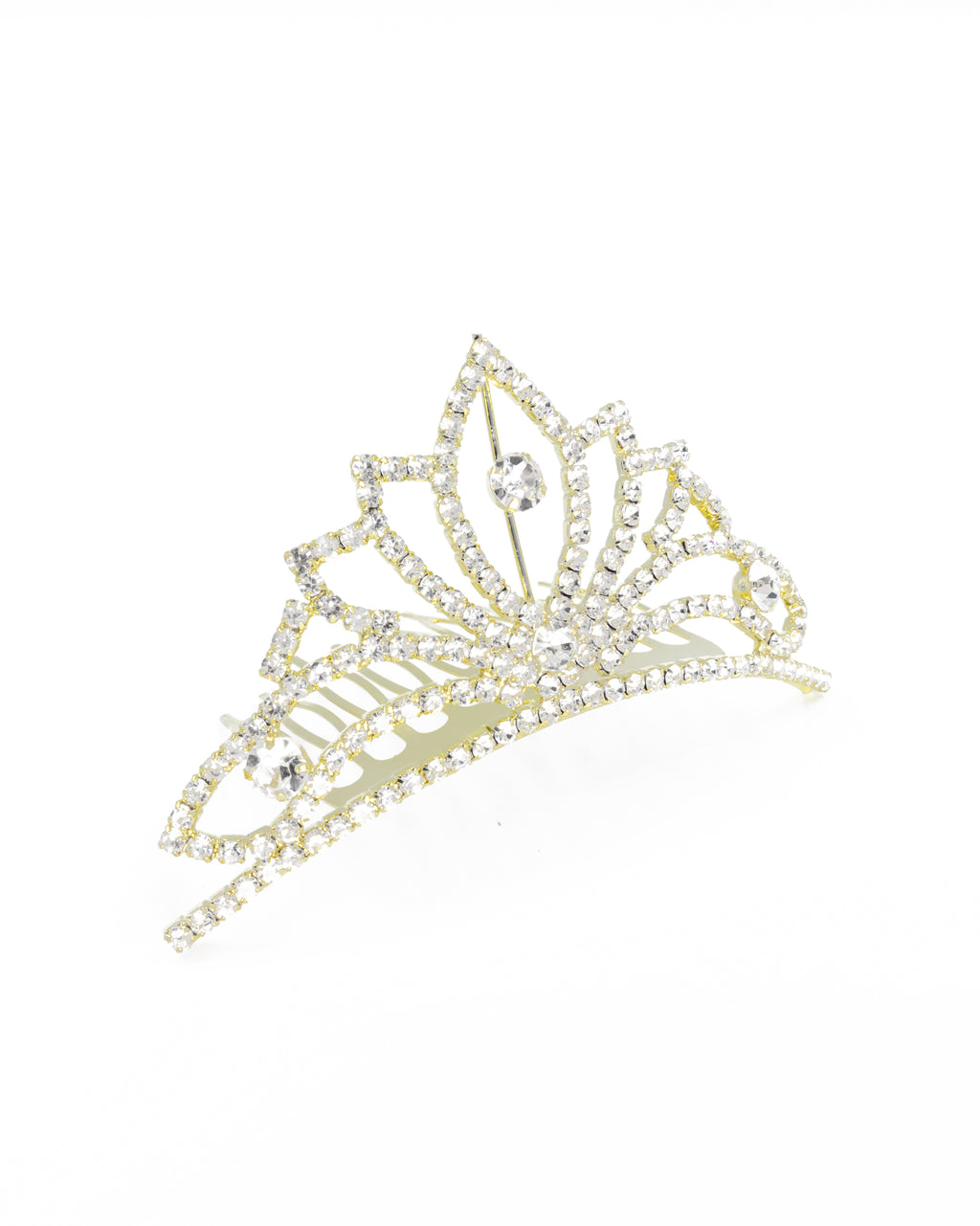 Tiara Dorada M89 Oro Laminado