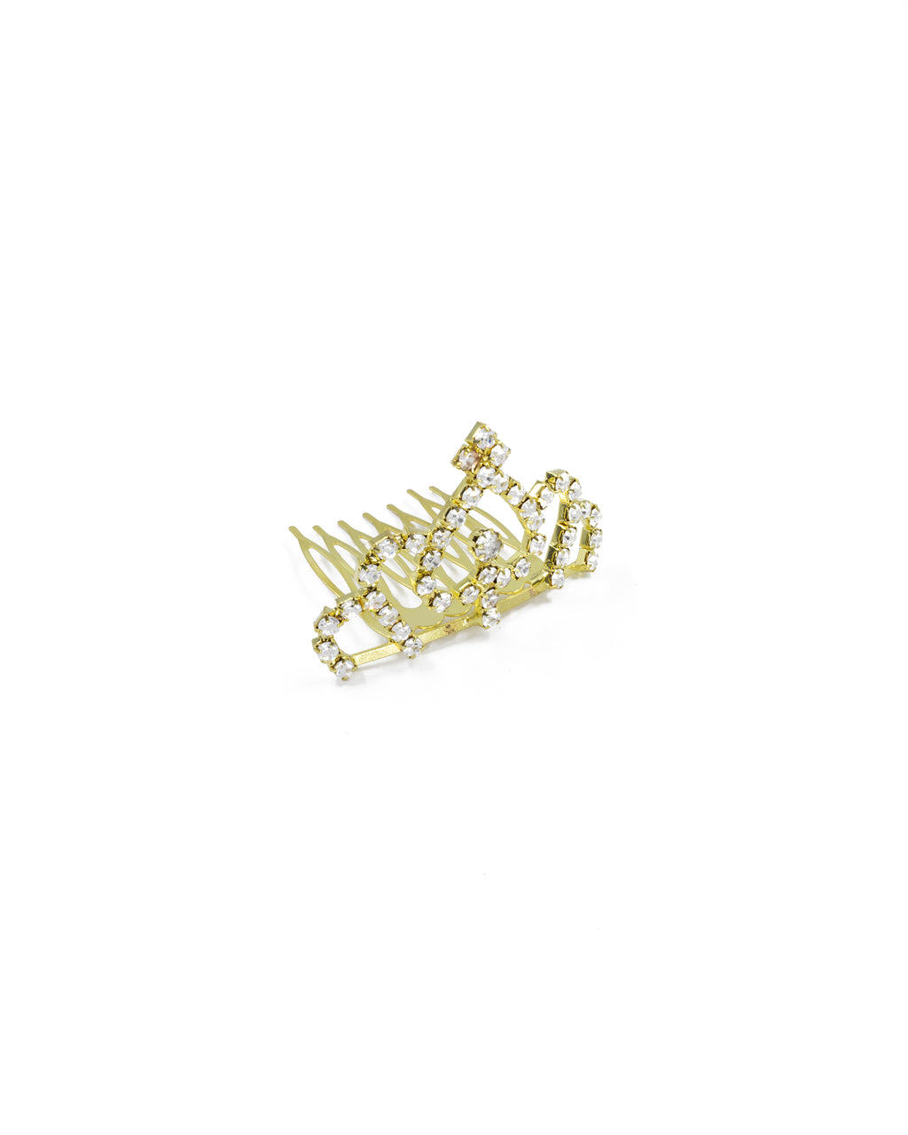 Tiara Dorada M28 Oro Laminado