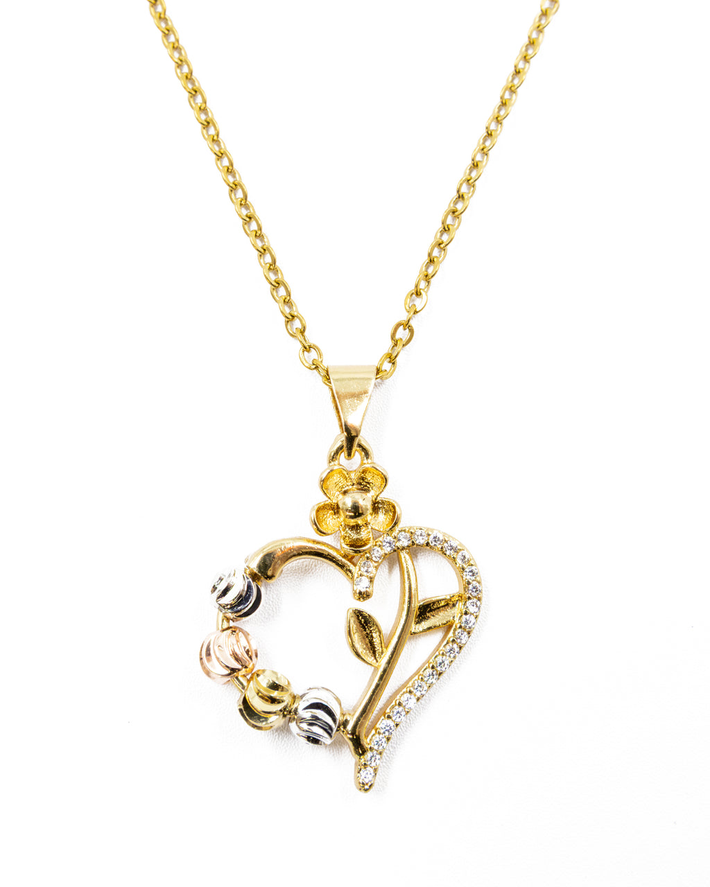 Conjunto dorado de Corazon M16 Oro Laminado