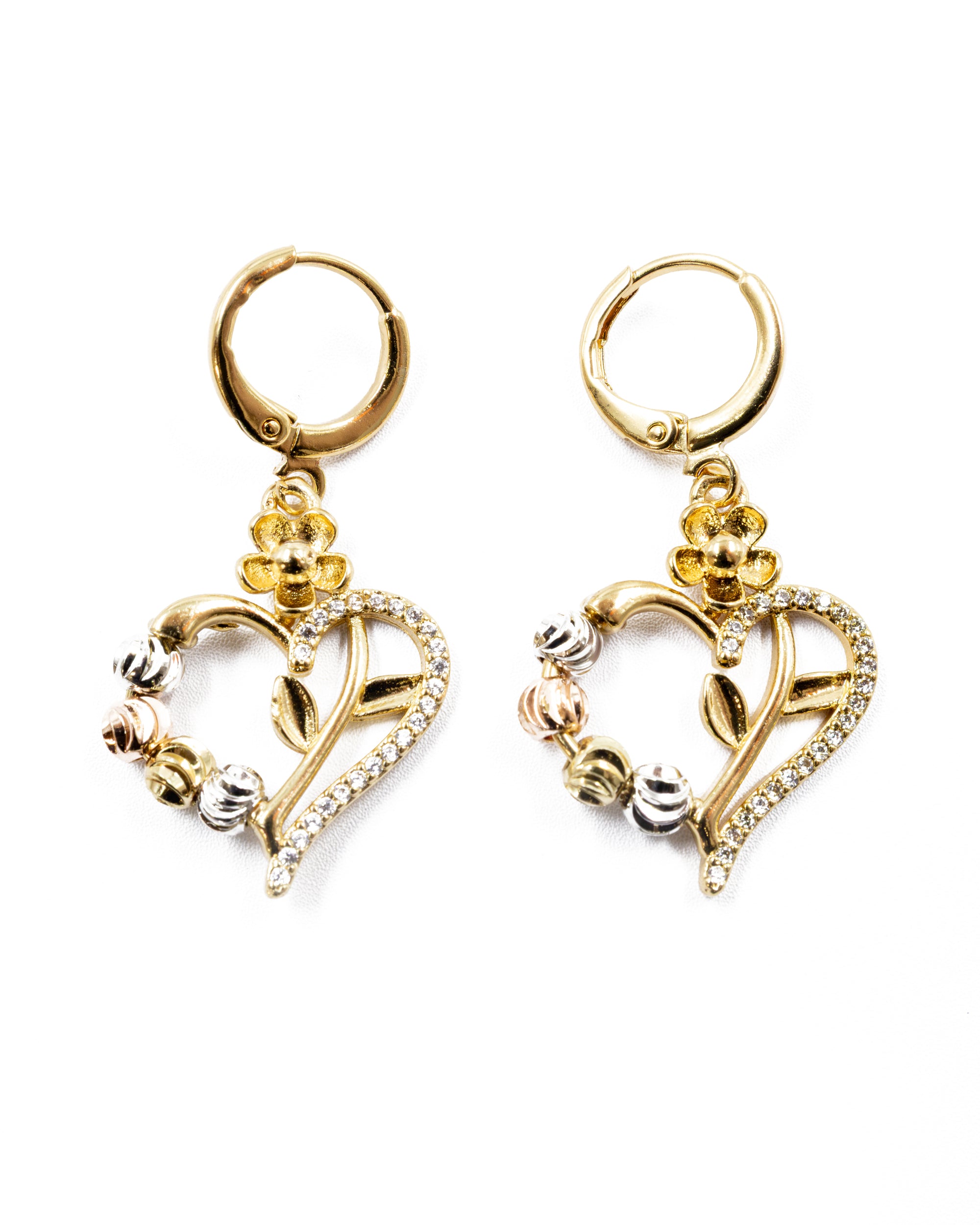 Conjunto dorado de Corazon M16 Oro Laminado