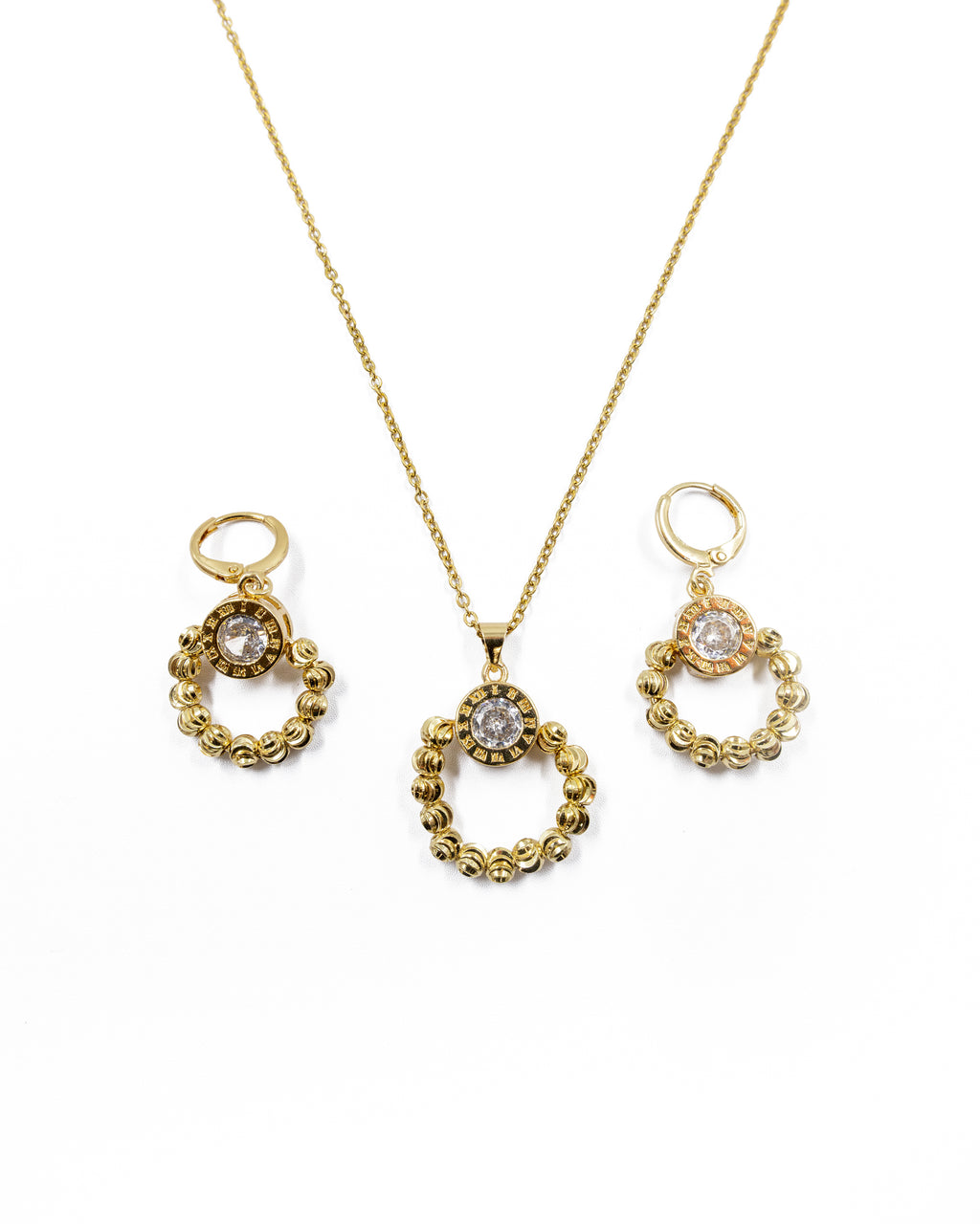 Conjunto dorado de Reloj M17 Oro Laminado