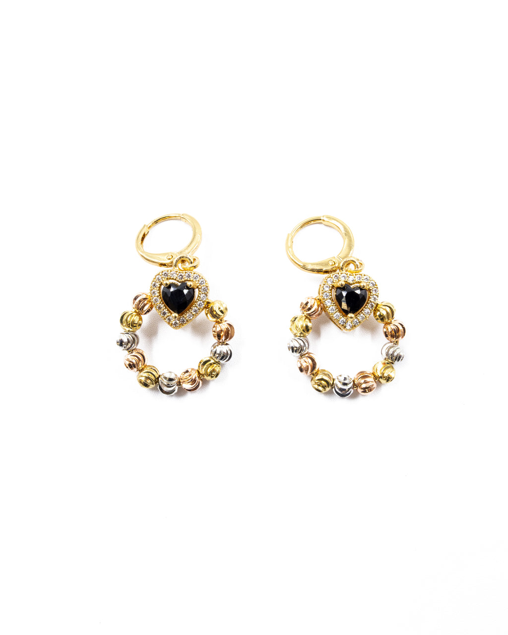 Conjunto dorado de Corazon M19 Oro Laminado