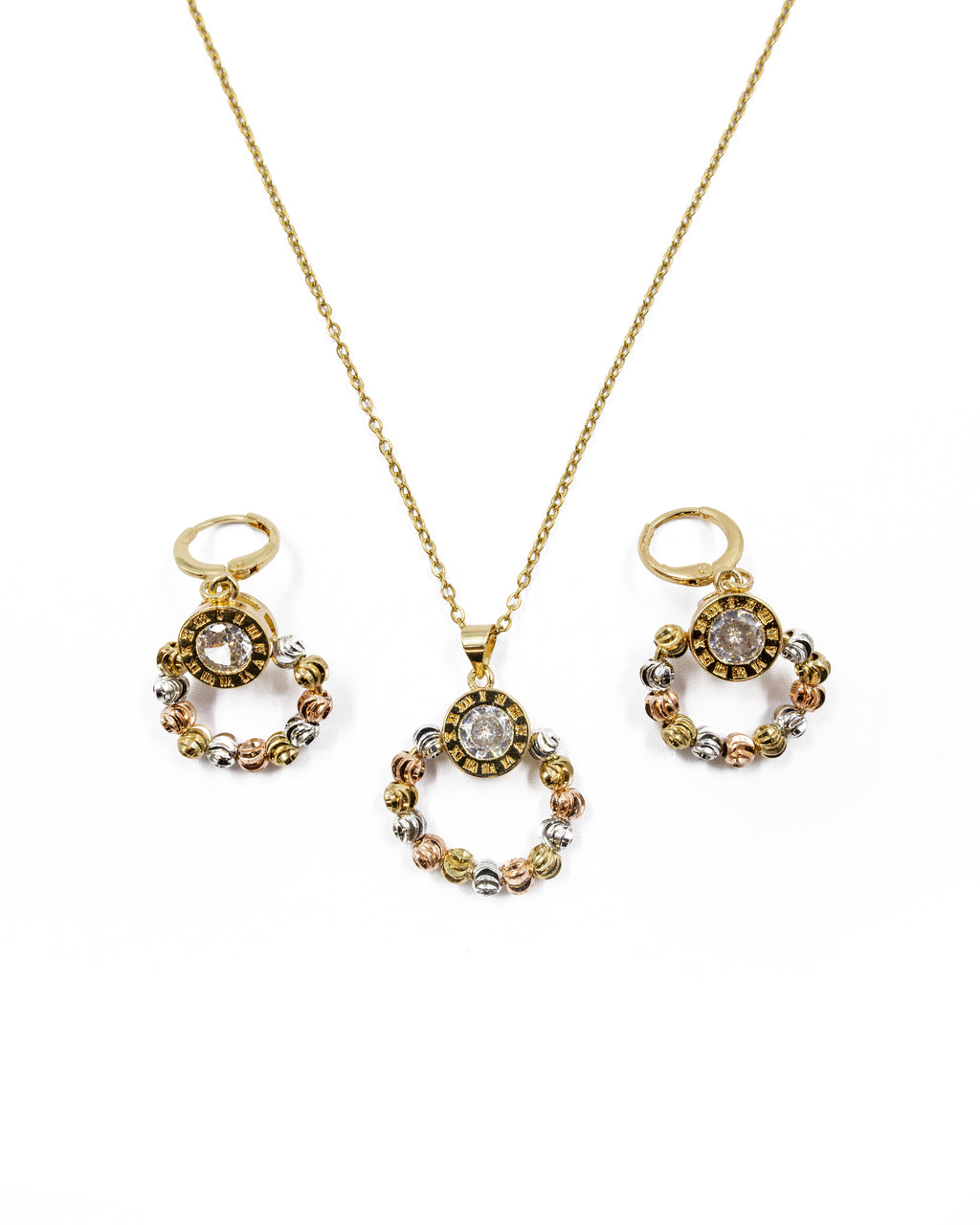 Conjunto dorado de Reloj M21 Oro Laminado