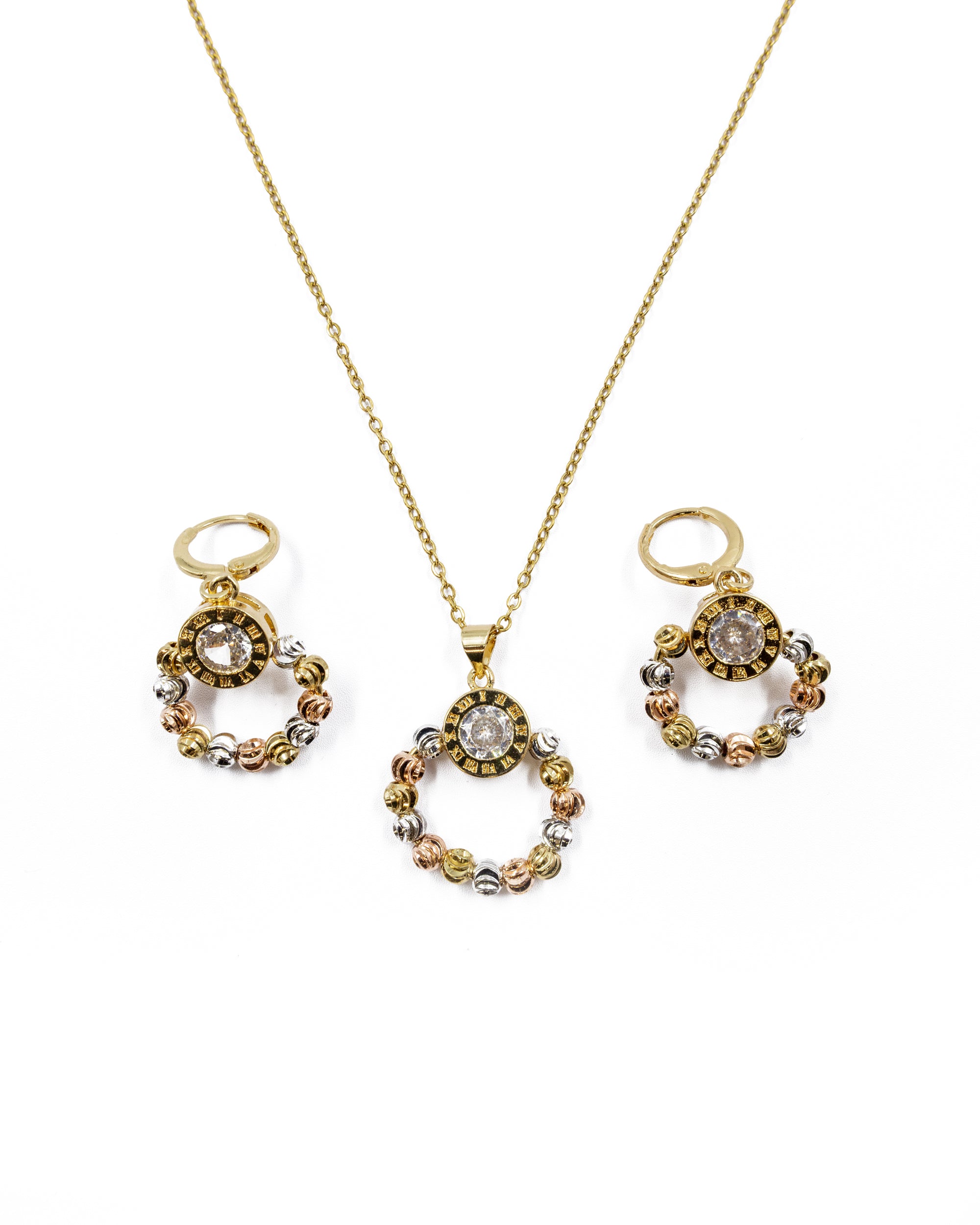Conjunto dorado de Reloj M21 Oro Laminado