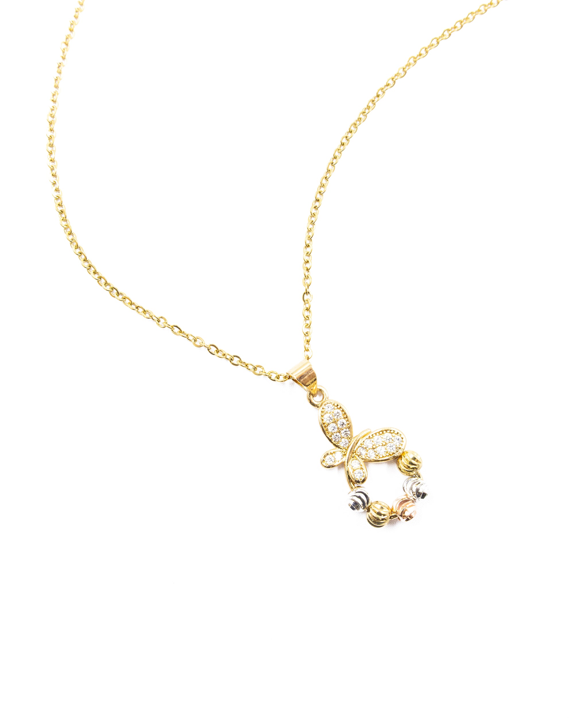 Conjunto dorado de Mariposa M23 Oro Laminado