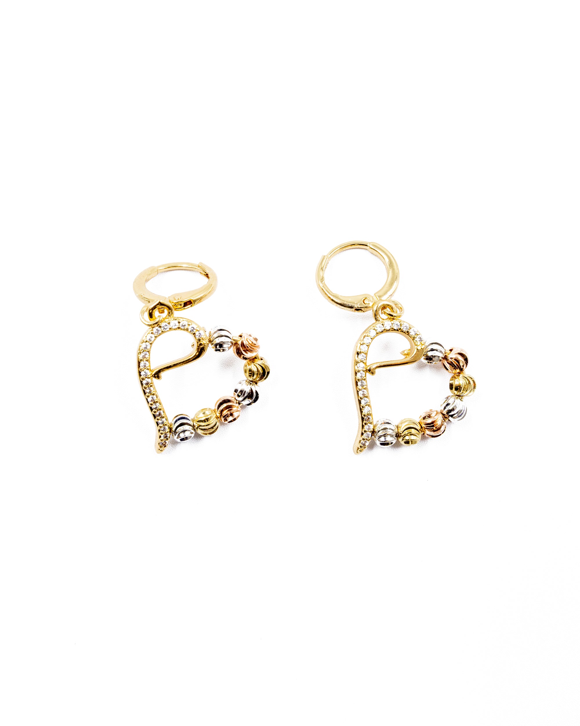 Conjunto dorado de Corazon M25 Oro Laminado