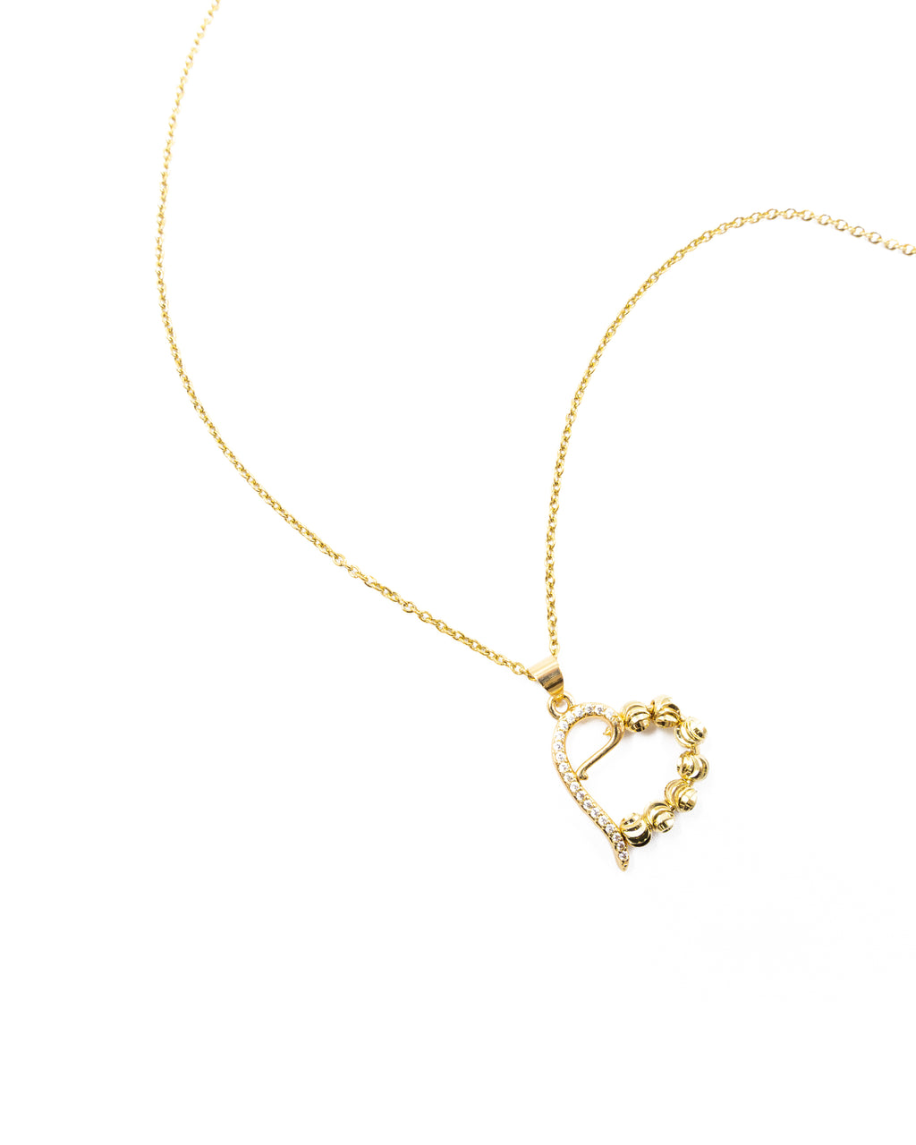 Conjunto dorado de Corazon M26 Oro Laminado