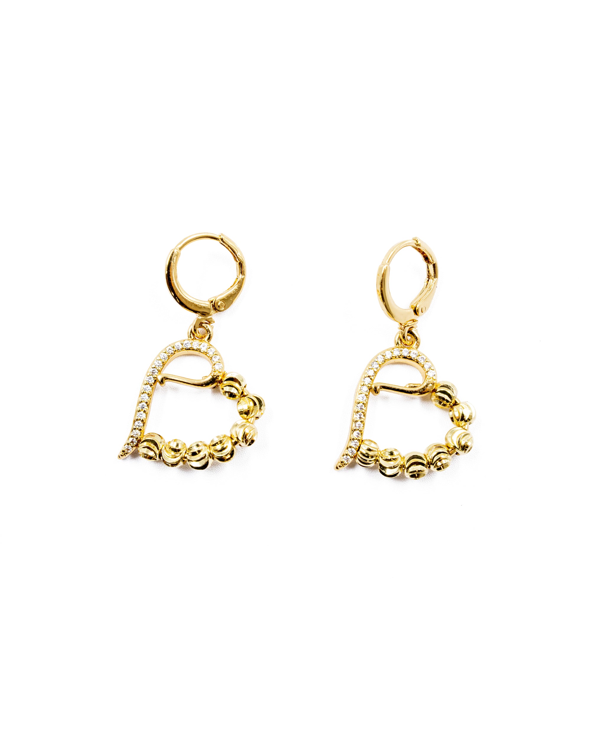 Conjunto dorado de Corazon M26 Oro Laminado