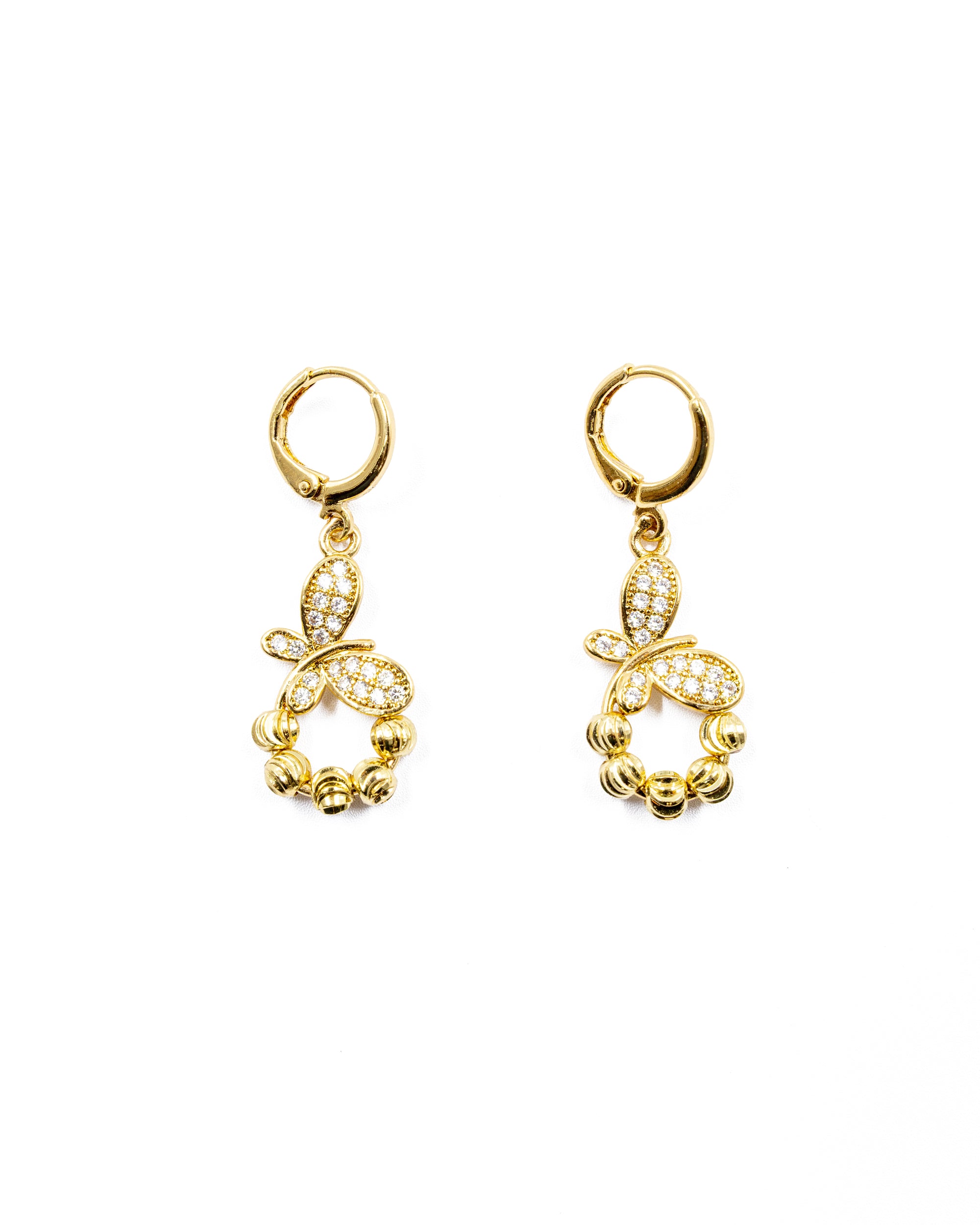Conjunto dorado de Mariposa M28 Oro Laminado
