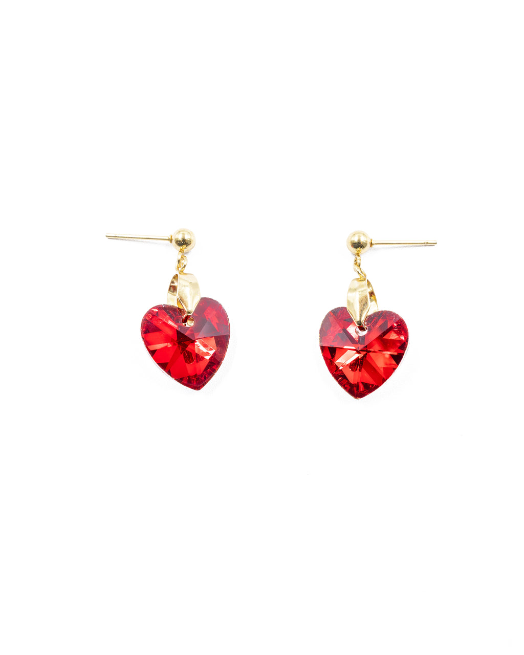 Conjunto dorado de Corazon M11 Acero Inoxidable