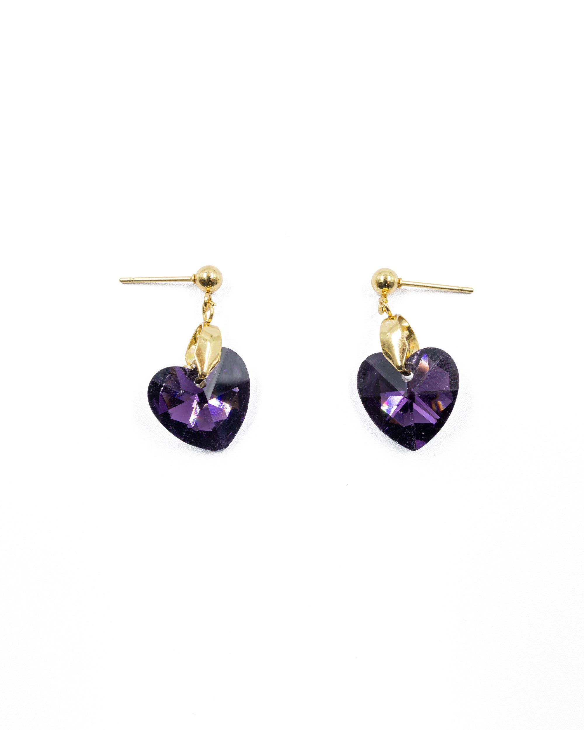Conjunto dorado de Corazon M12 Acero Inoxidable
