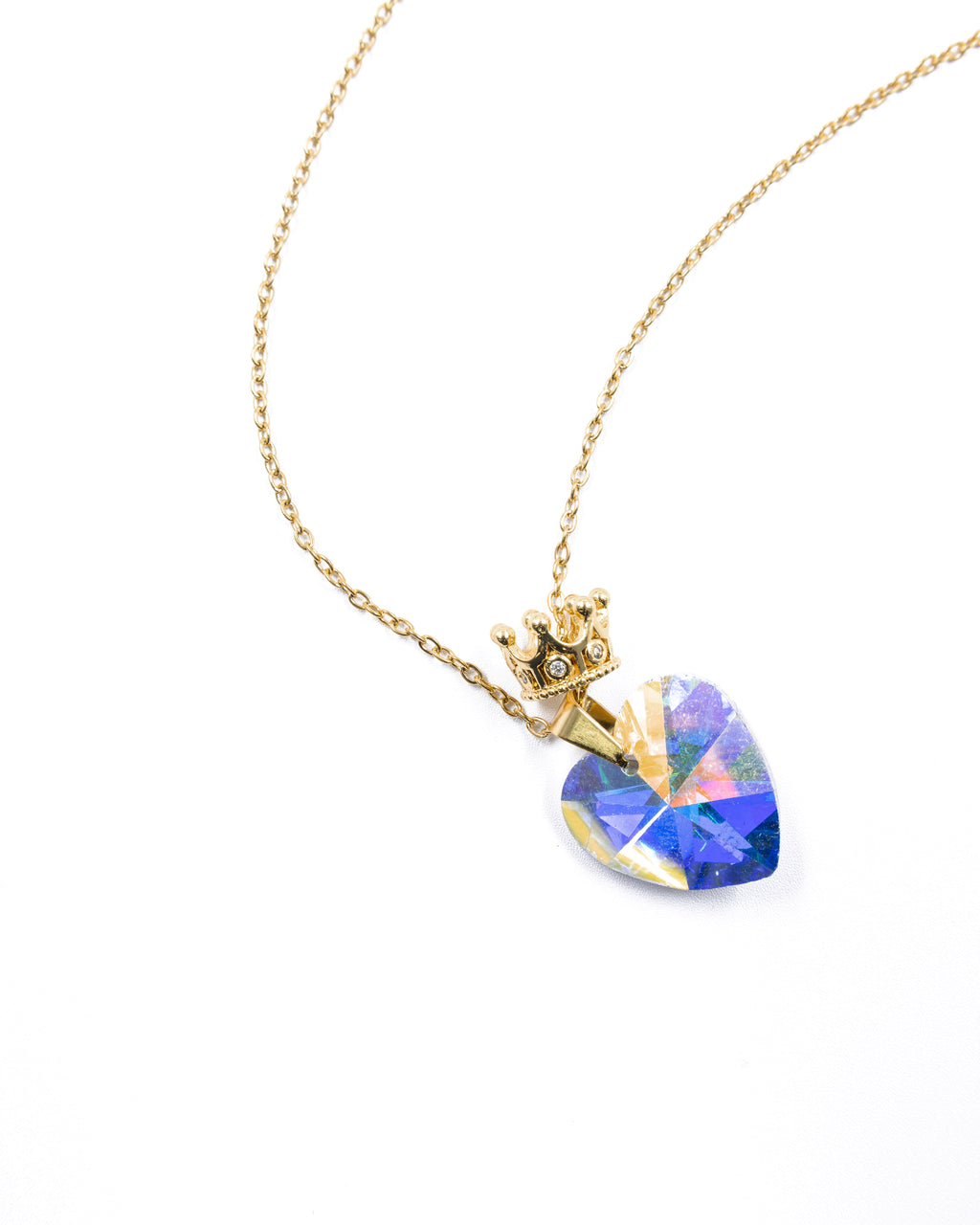 Conjunto dorado de Corazon M13 Acero Inoxidable