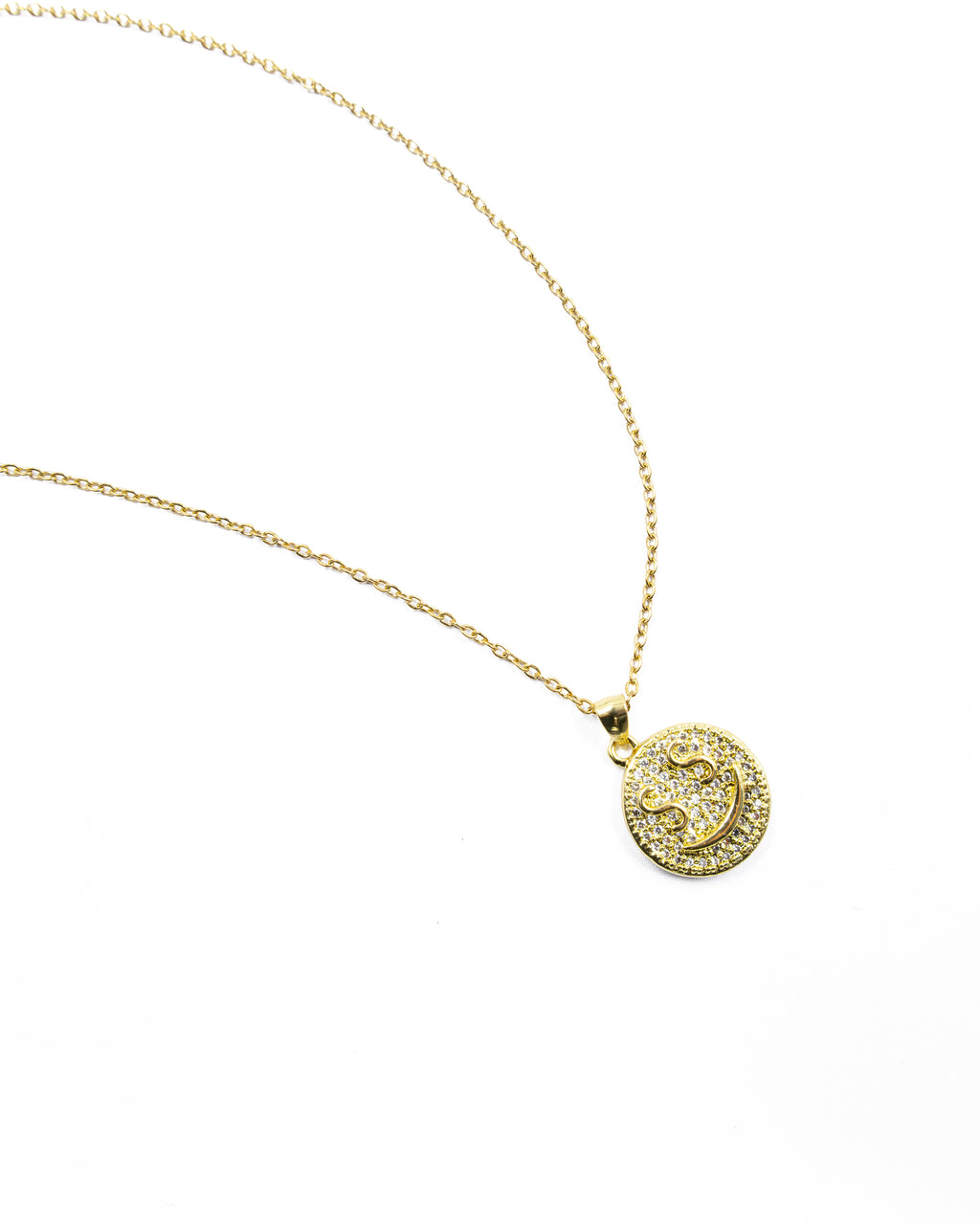 Conjunto dorado de carita sonriente M1 Acero Inoxidable
