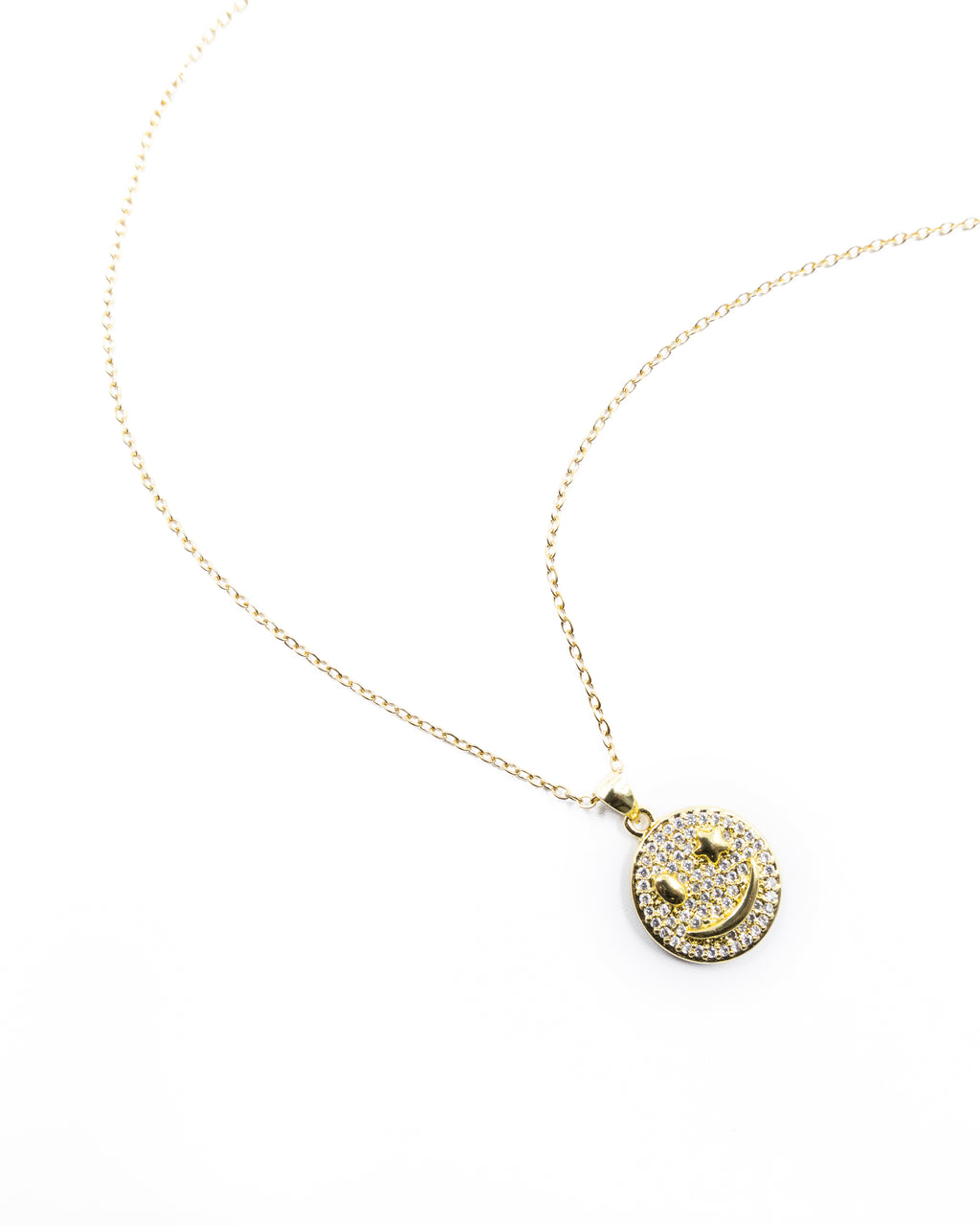 Conjunto dorado de carita sonriente M8 Acero Inoxidable