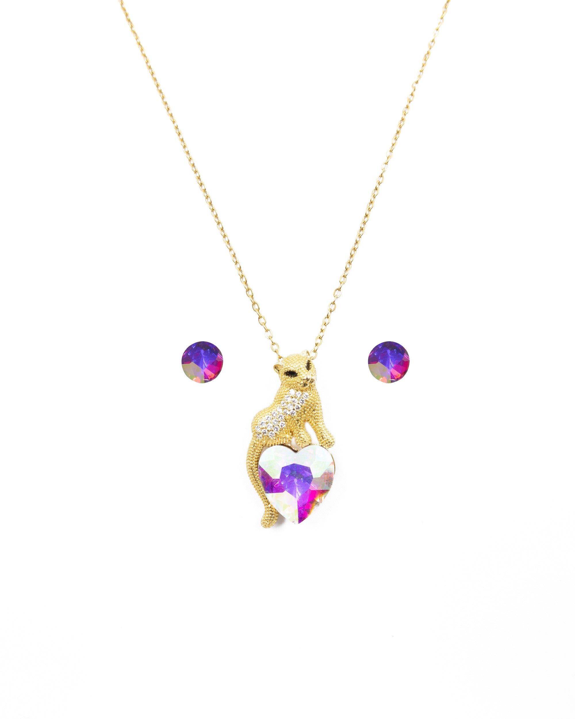 Conjunto dorado de Puma M3 Acero Inoxidable