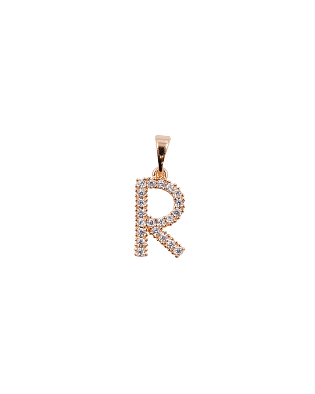 Dije de Letra R M2 - Oro laminado