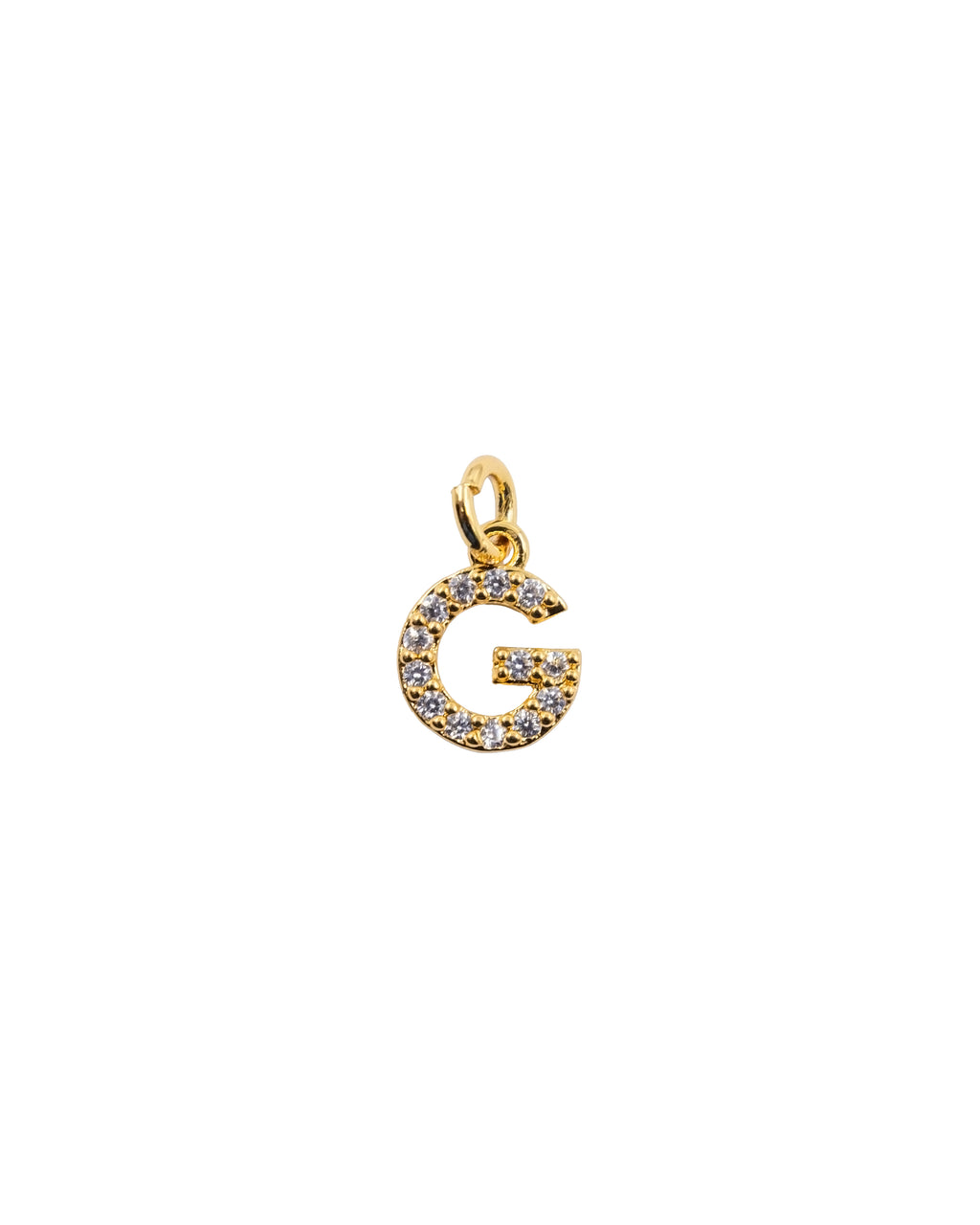 Dije de Letra G M3 - Paquete de 6 - Oro laminado