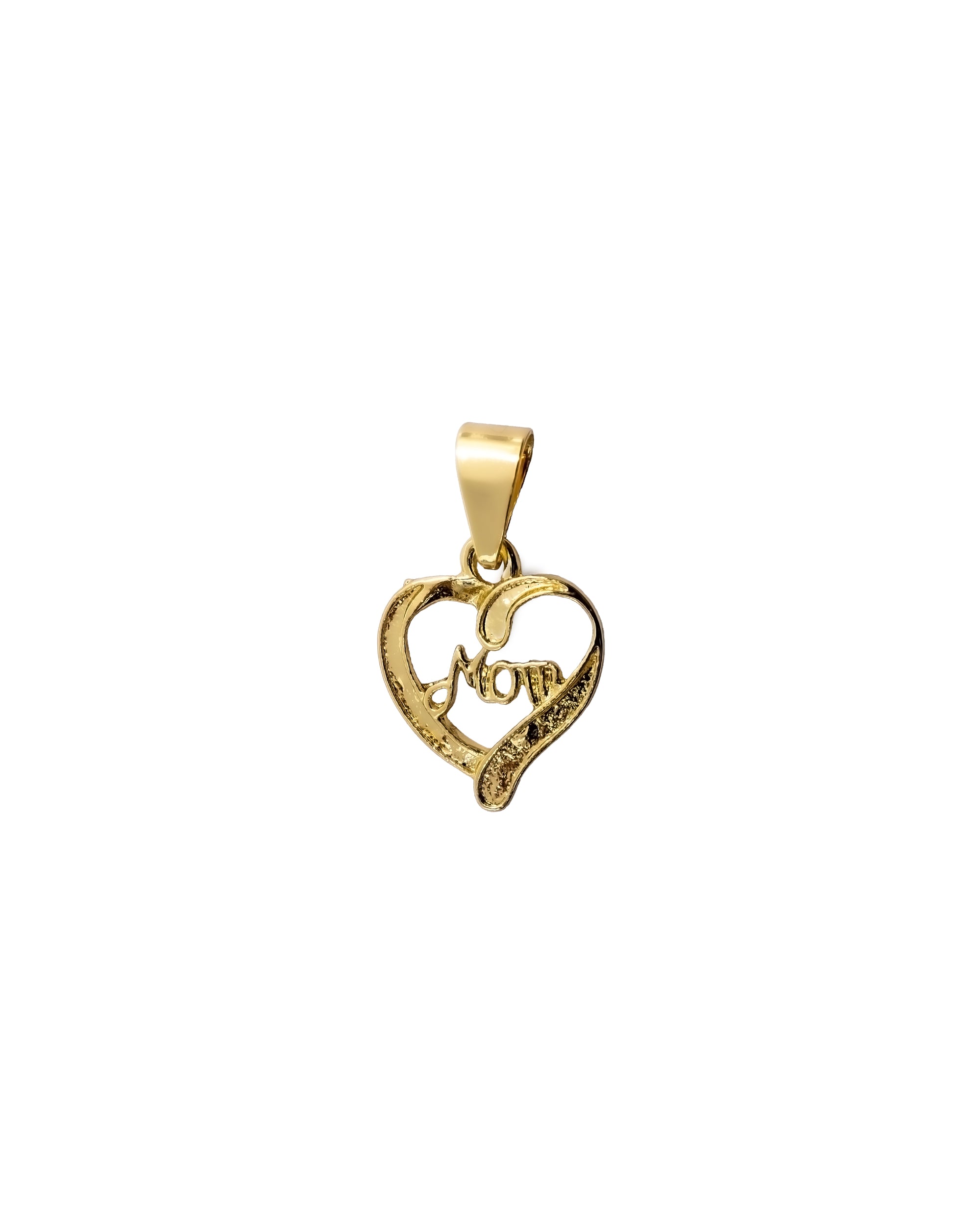 Dije de Corazon M16 - Oro Laminado