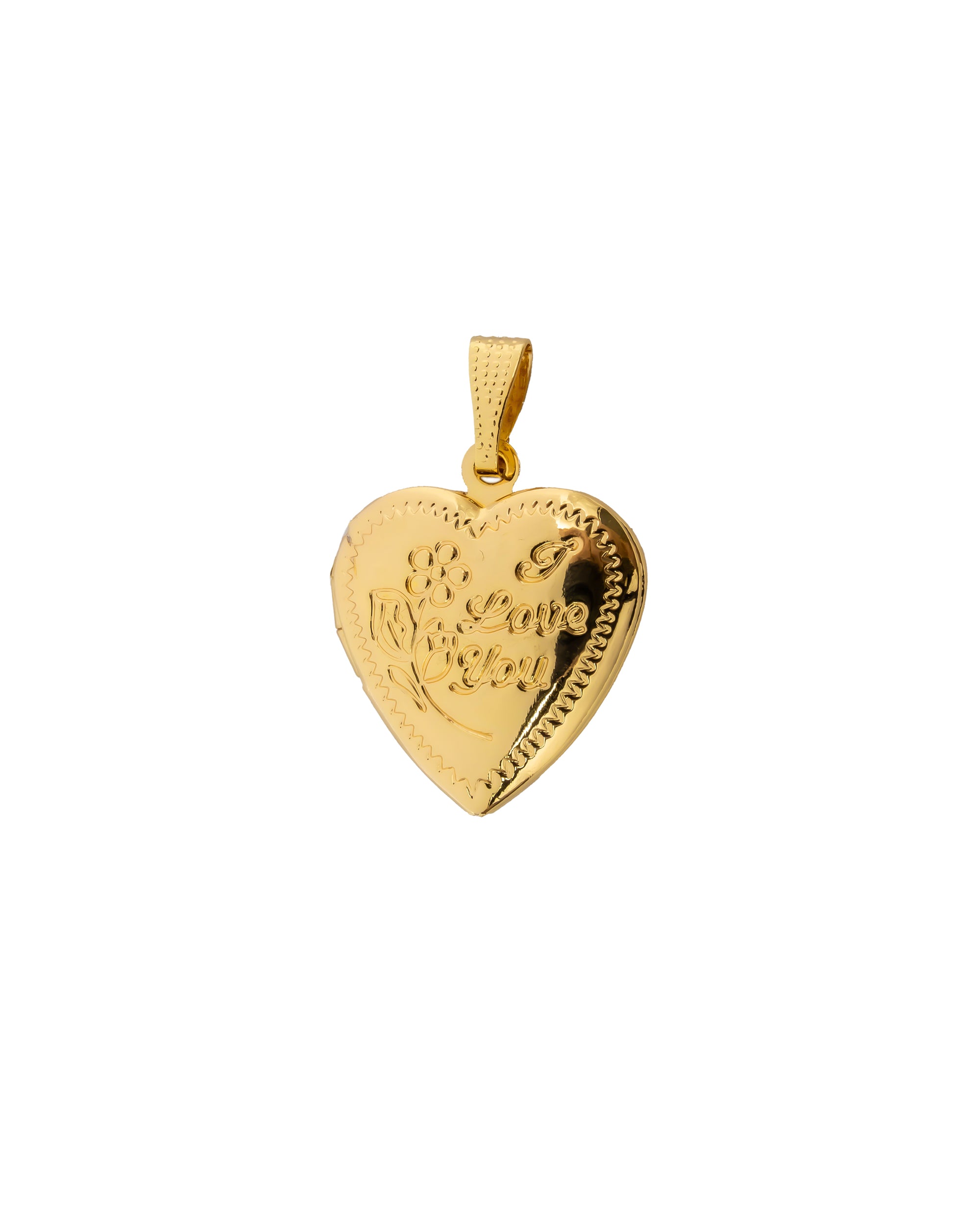 DIJE DE RELICARIO M2 ORO LAMINADO