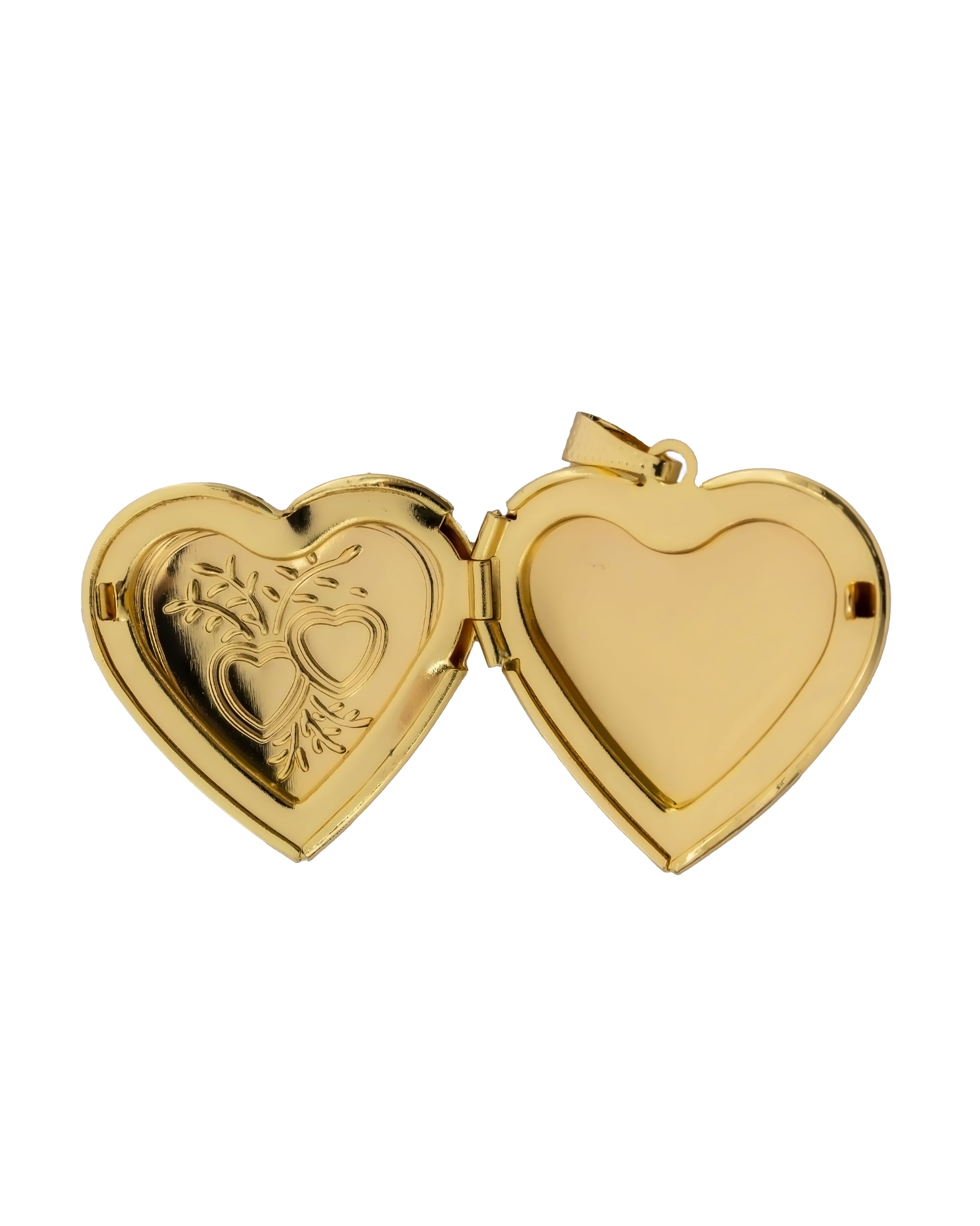 DIJE DE RELICARIO M5 ORO LAMINADO