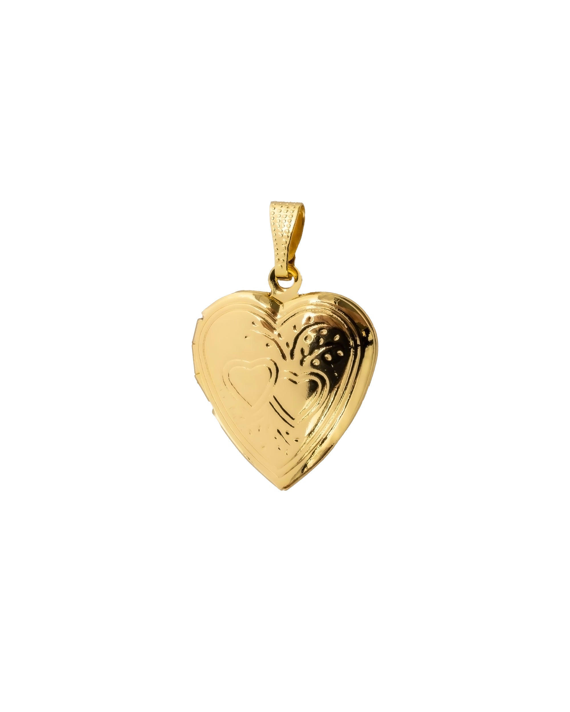 DIJE DE RELICARIO M5 ORO LAMINADO