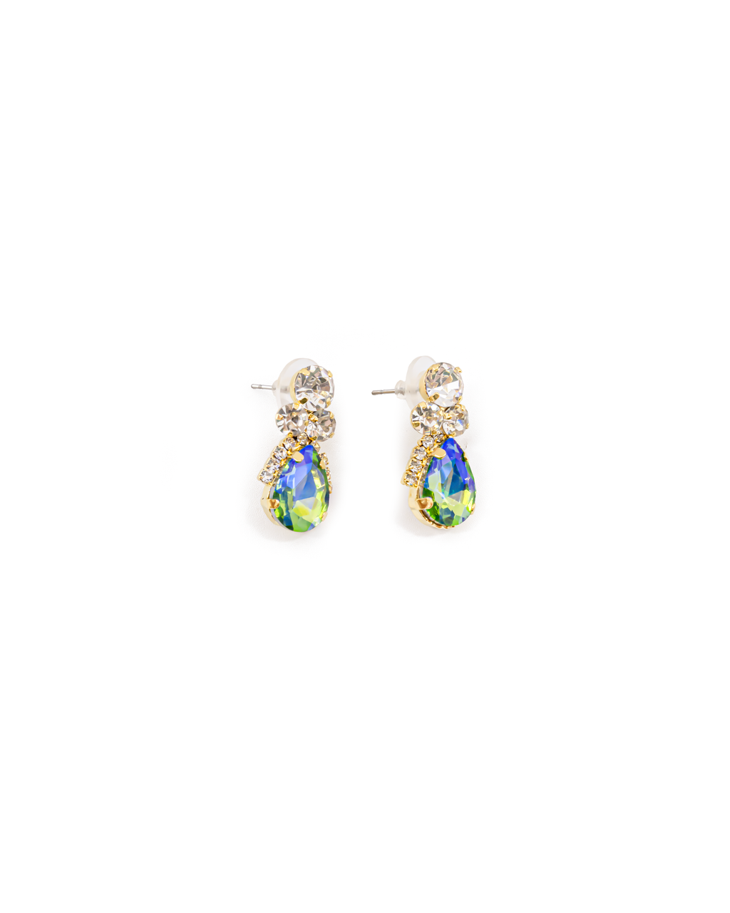 Conjuntos Dorados con Piedras - M27 Oro Laminado