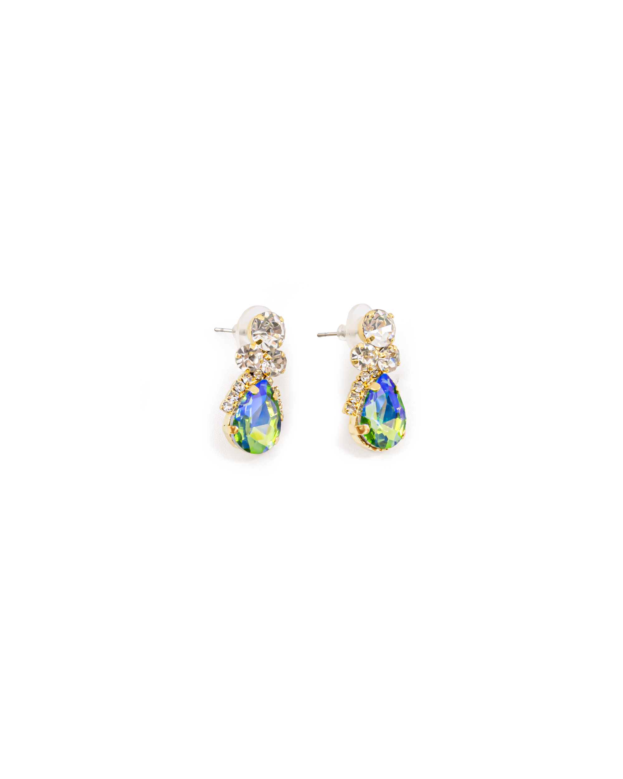 Conjuntos Dorados con Piedras - M27 Oro Laminado
