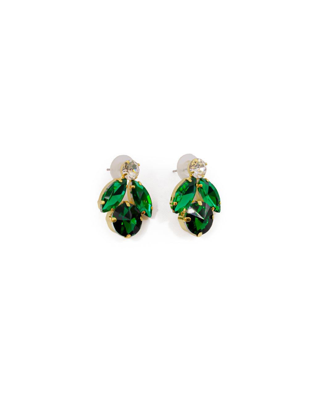 Conjuntos Dorados con Piedras - M39 Oro Laminado