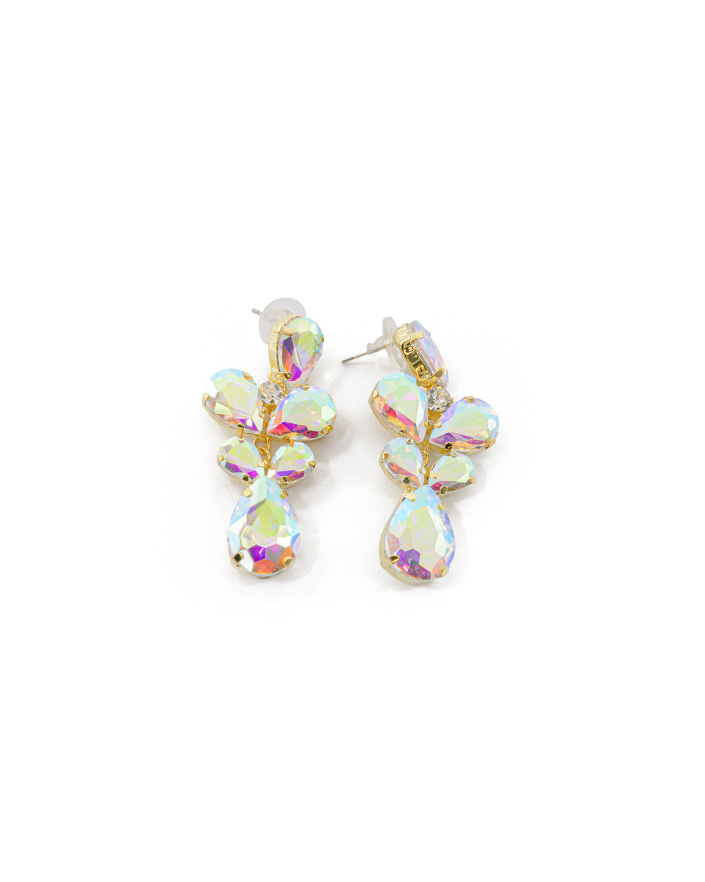 Conjuntos Dorados con Piedras - M66 Oro Laminado