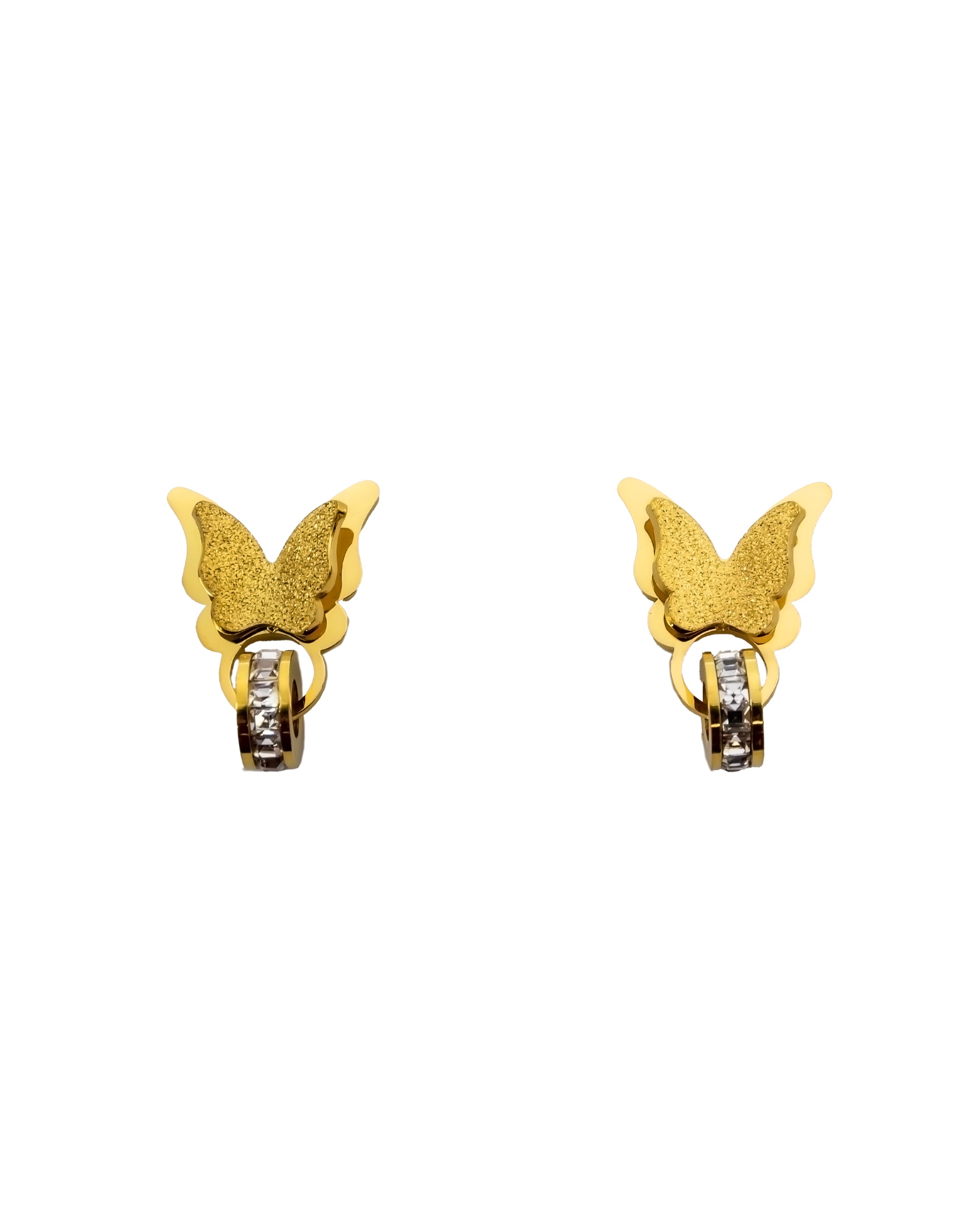 ARETES HUGGIES Dorados M2 ORO LAMINADO