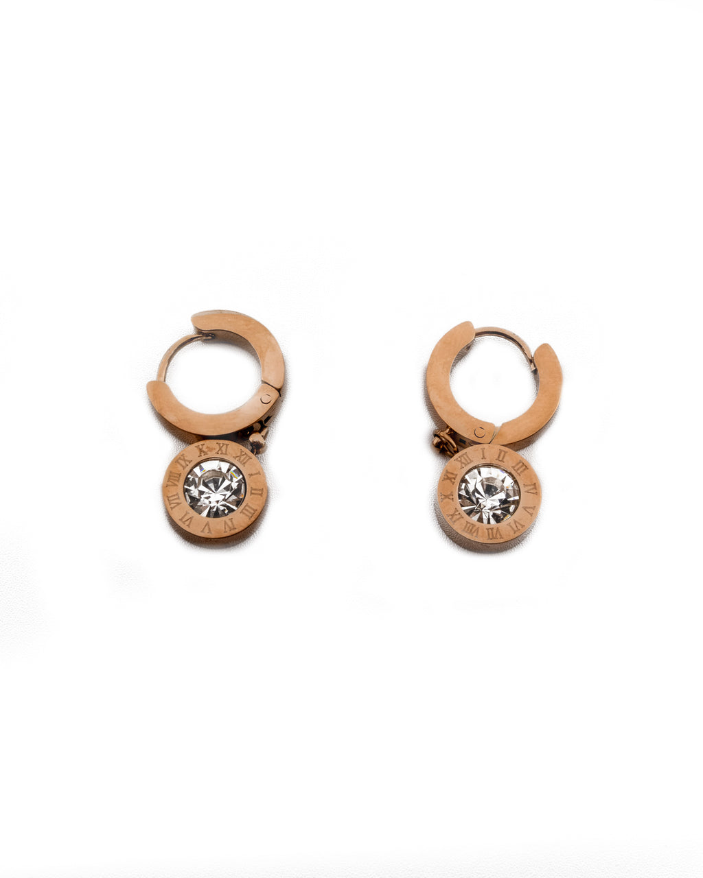 ARETES HUGGIES M3 ORO LAMINADO