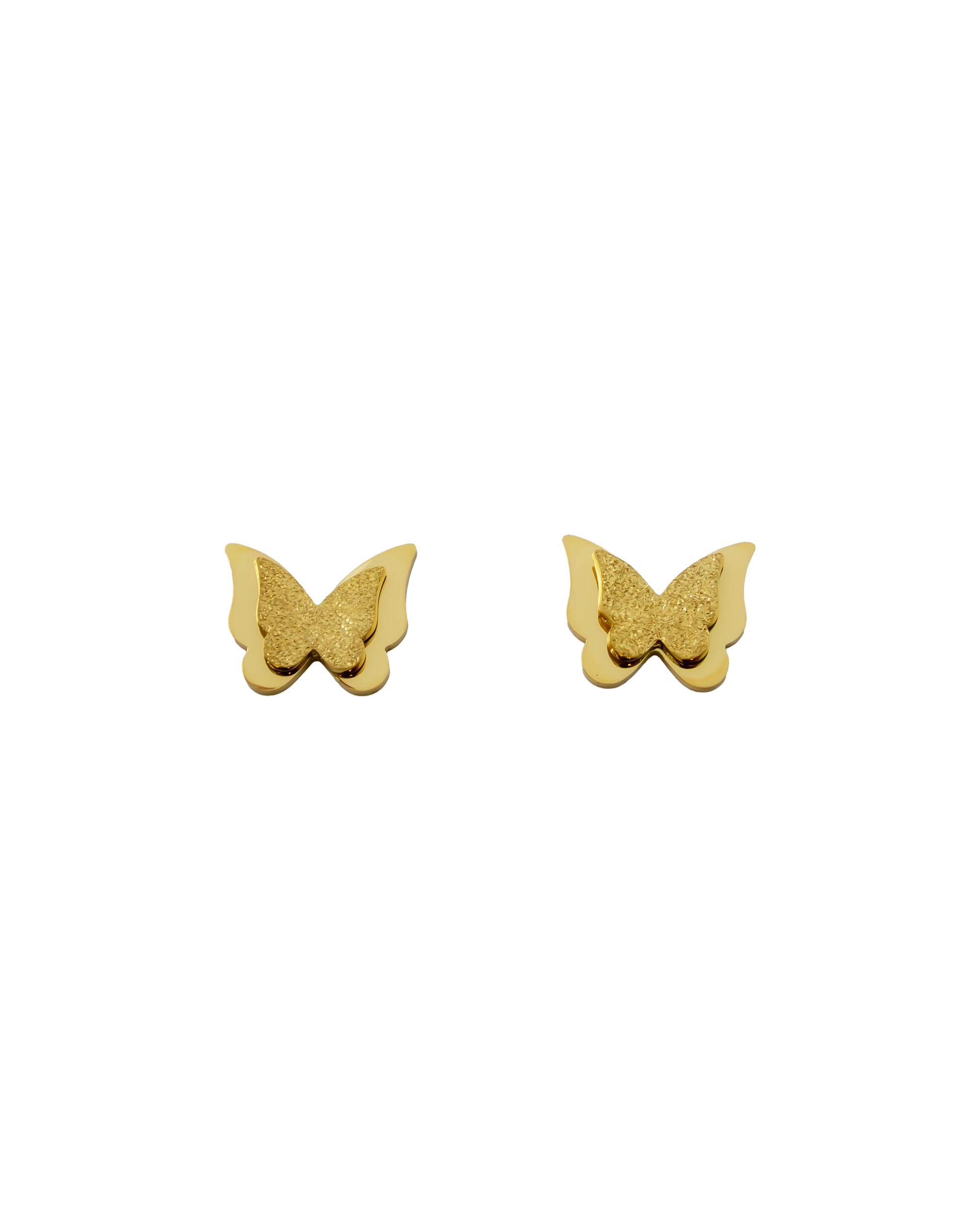 ARETES HUGGIES M5 Oro Laminado