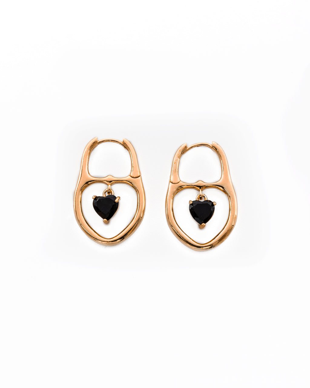 Aretes con Dije M1 ORO LAMINADO