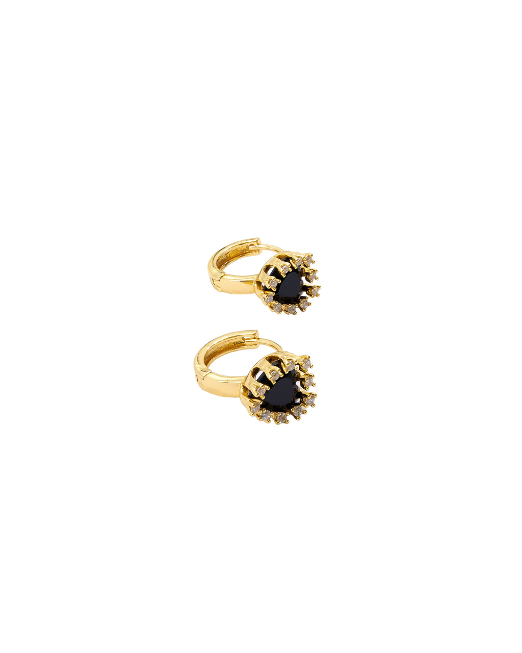 Aretes Huggies Dorados M2 Oro Laminado