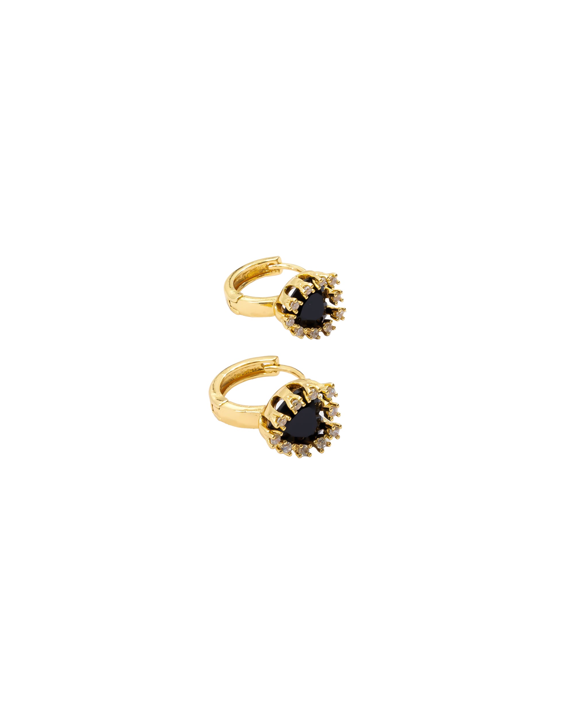 Aretes Huggies Dorados M2 Oro Laminado