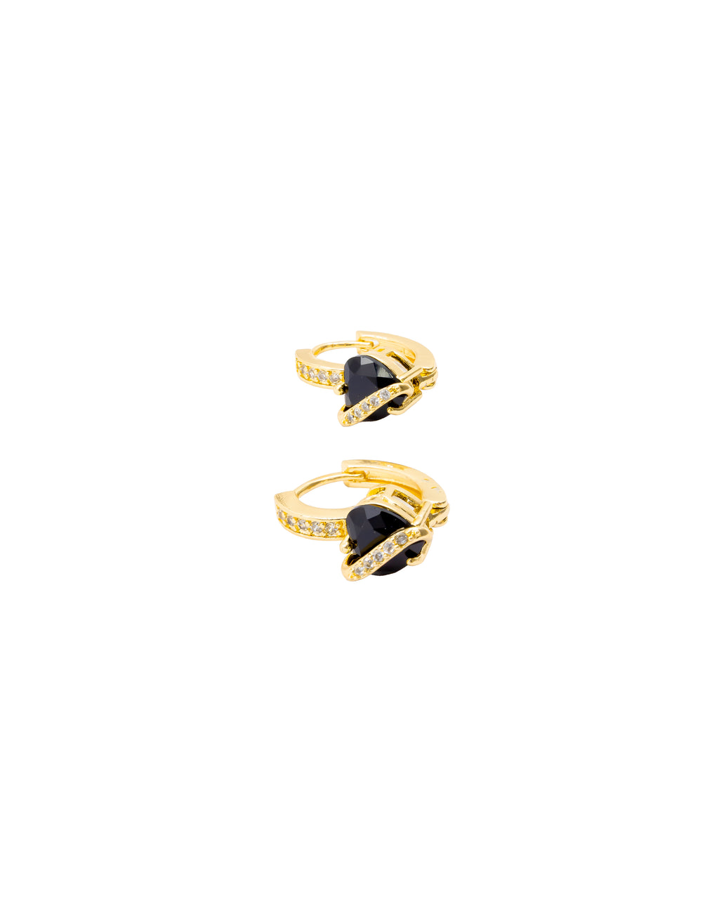 Aretes Huggies Dorados M2 Oro Laminado