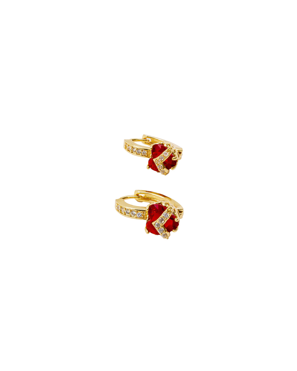 Aretes Huggies Dorados M2 Oro Laminado