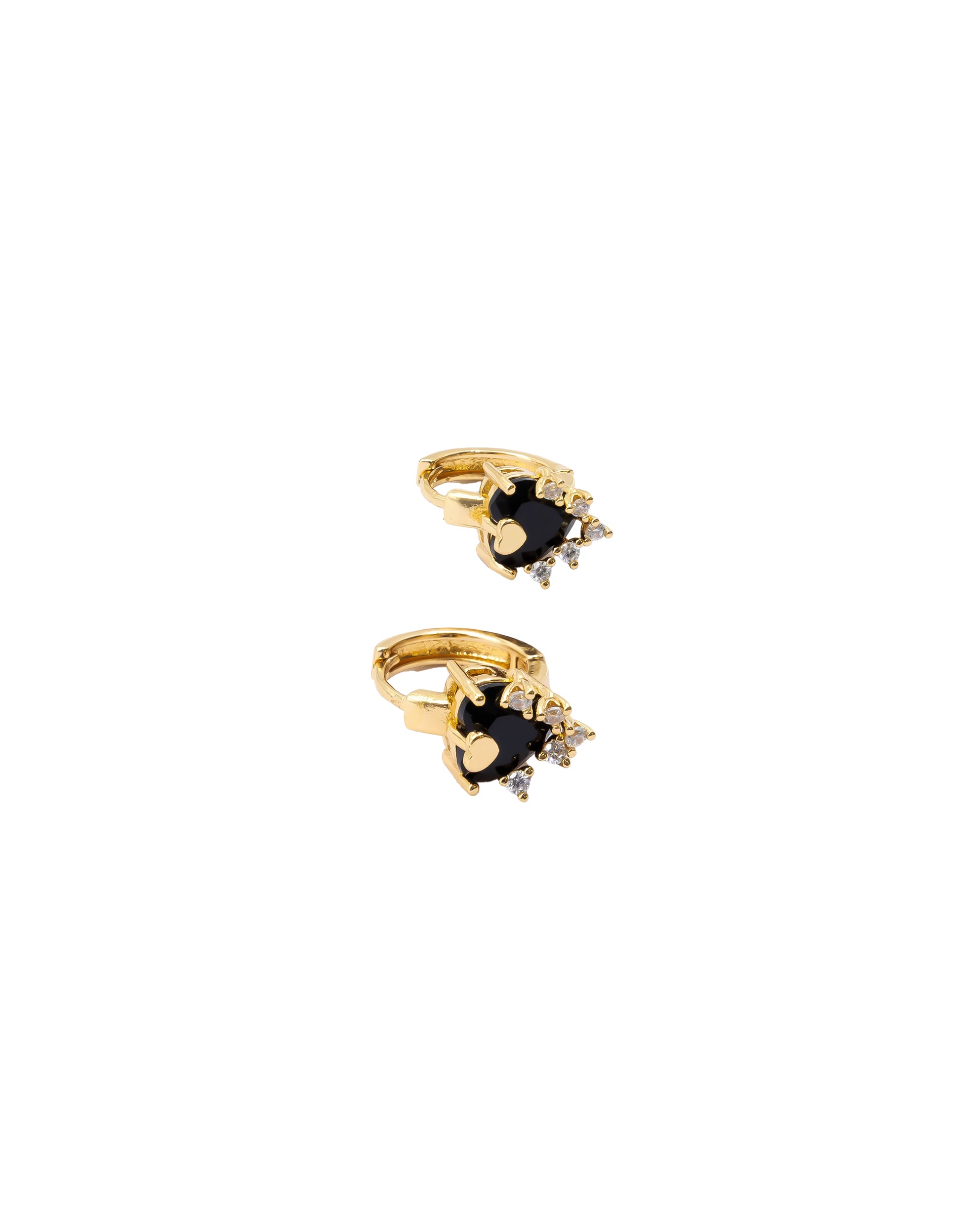 Aretes Huggies Dorados M2 Oro Laminado