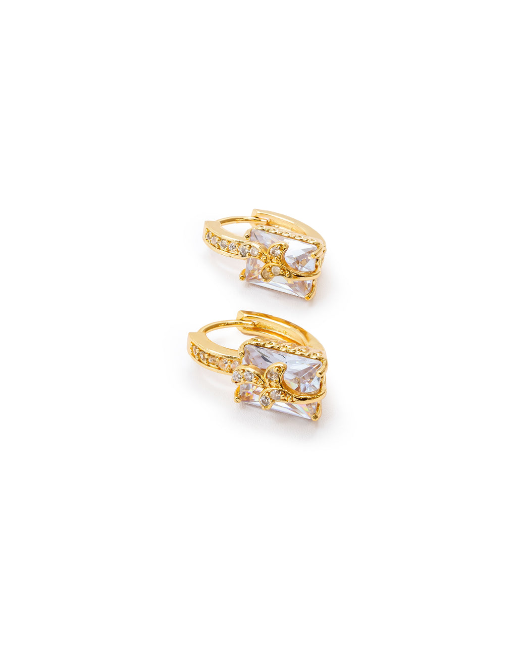 Aretes Dorados M1 Oro Laminado