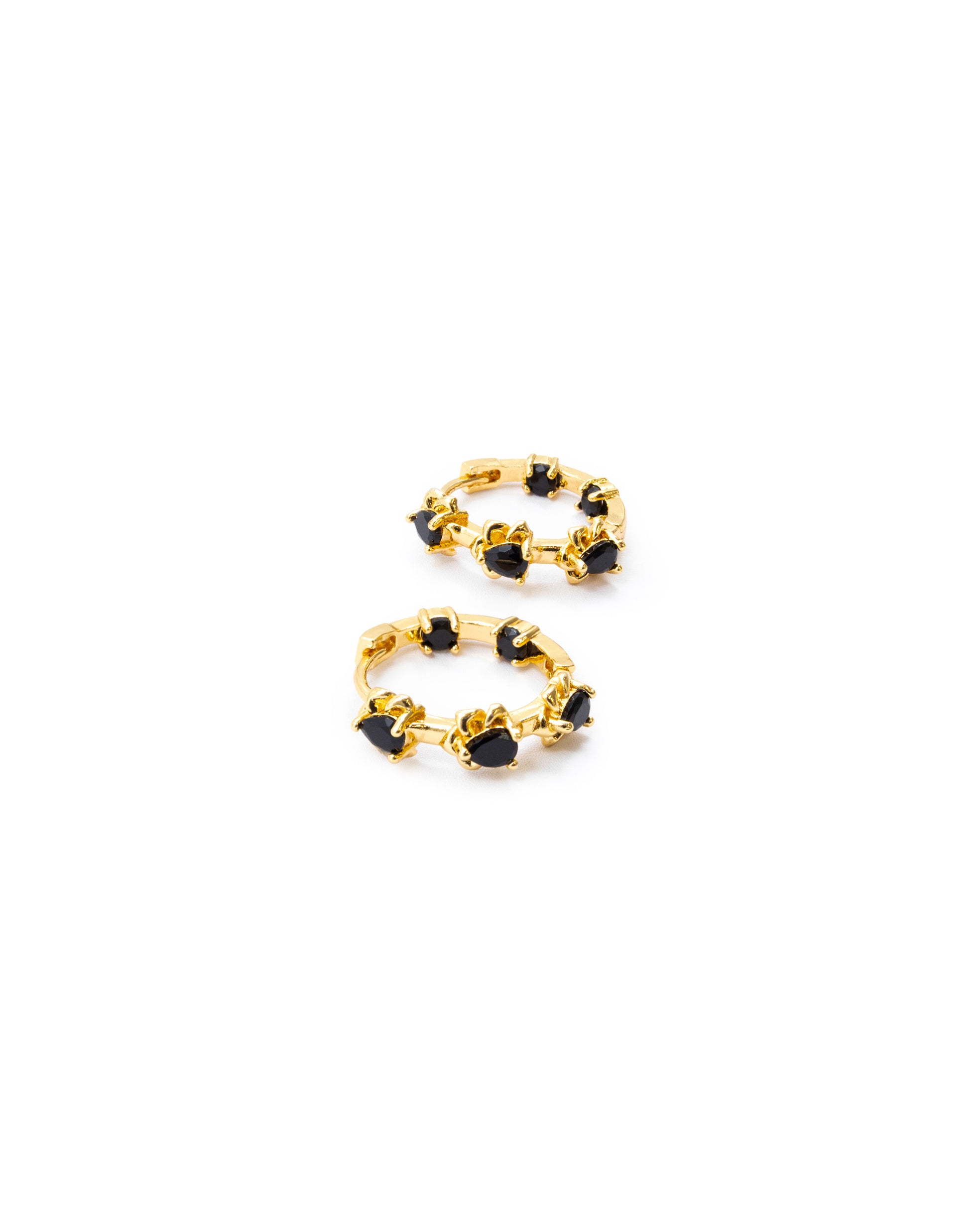 Aretes Huggies Dorados M3 ORO LAMINADO
