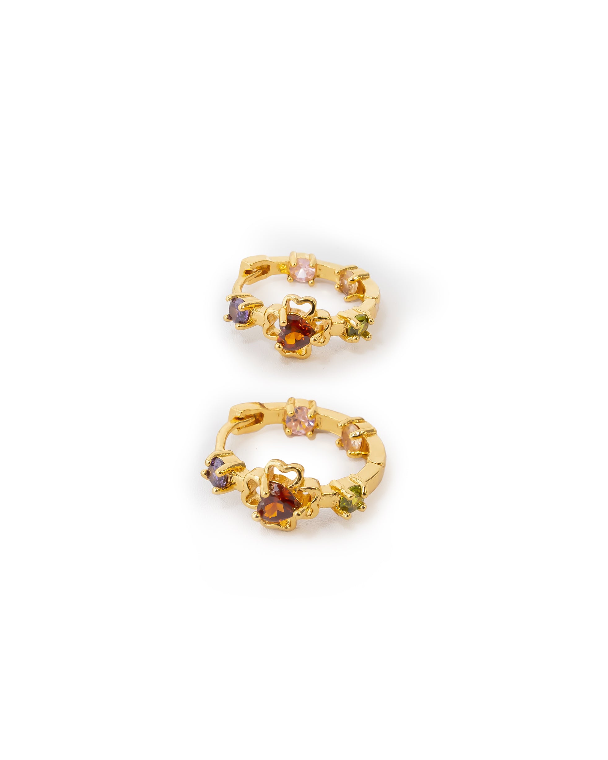 Aretes Huggies Dorados M3 ORO LAMINADO