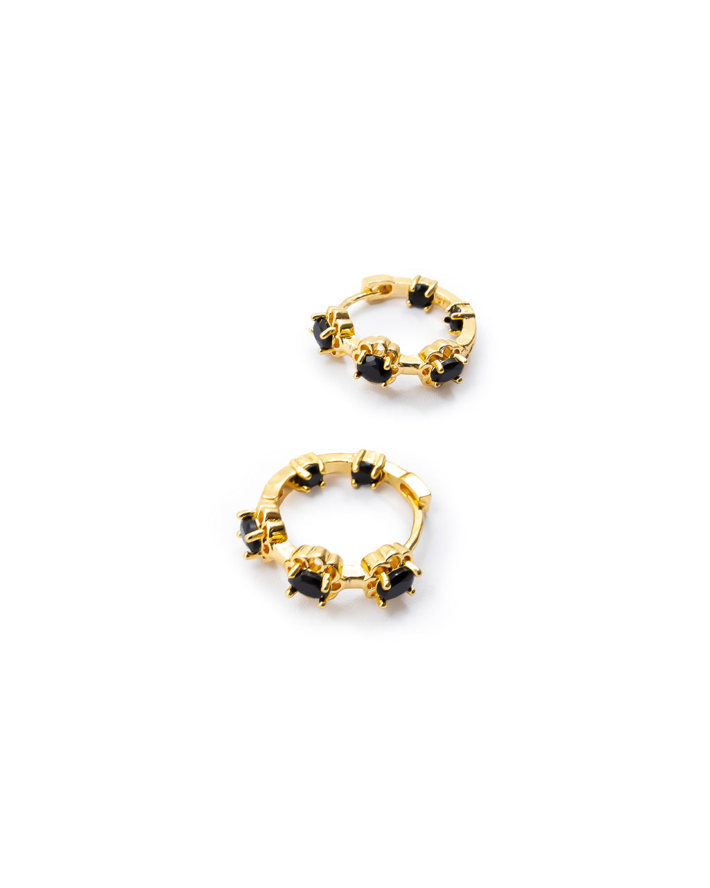 Aretes Huggies Dorados M3 ORO LAMINADO