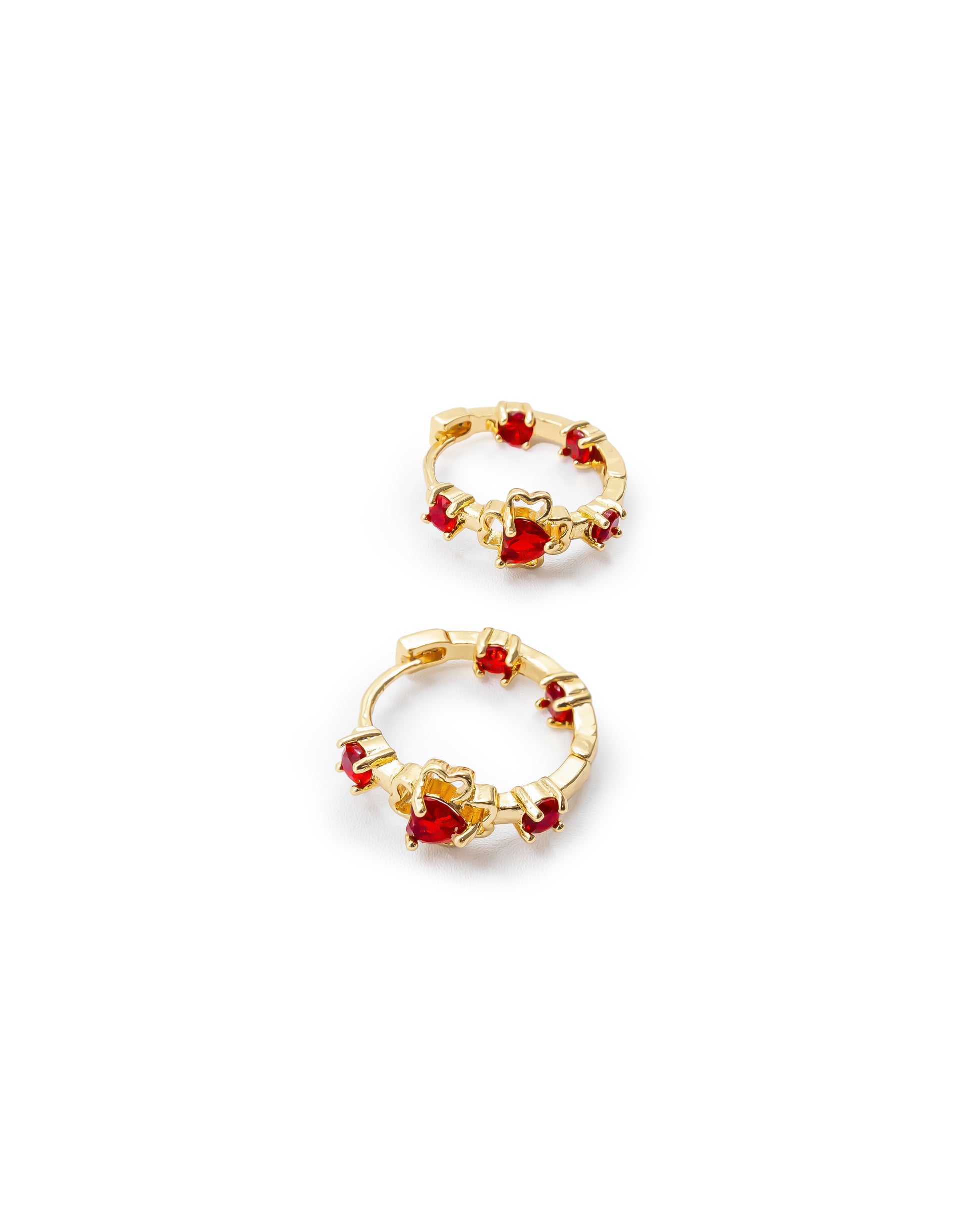 Aretes Huggies Dorados M3 ORO LAMINADO