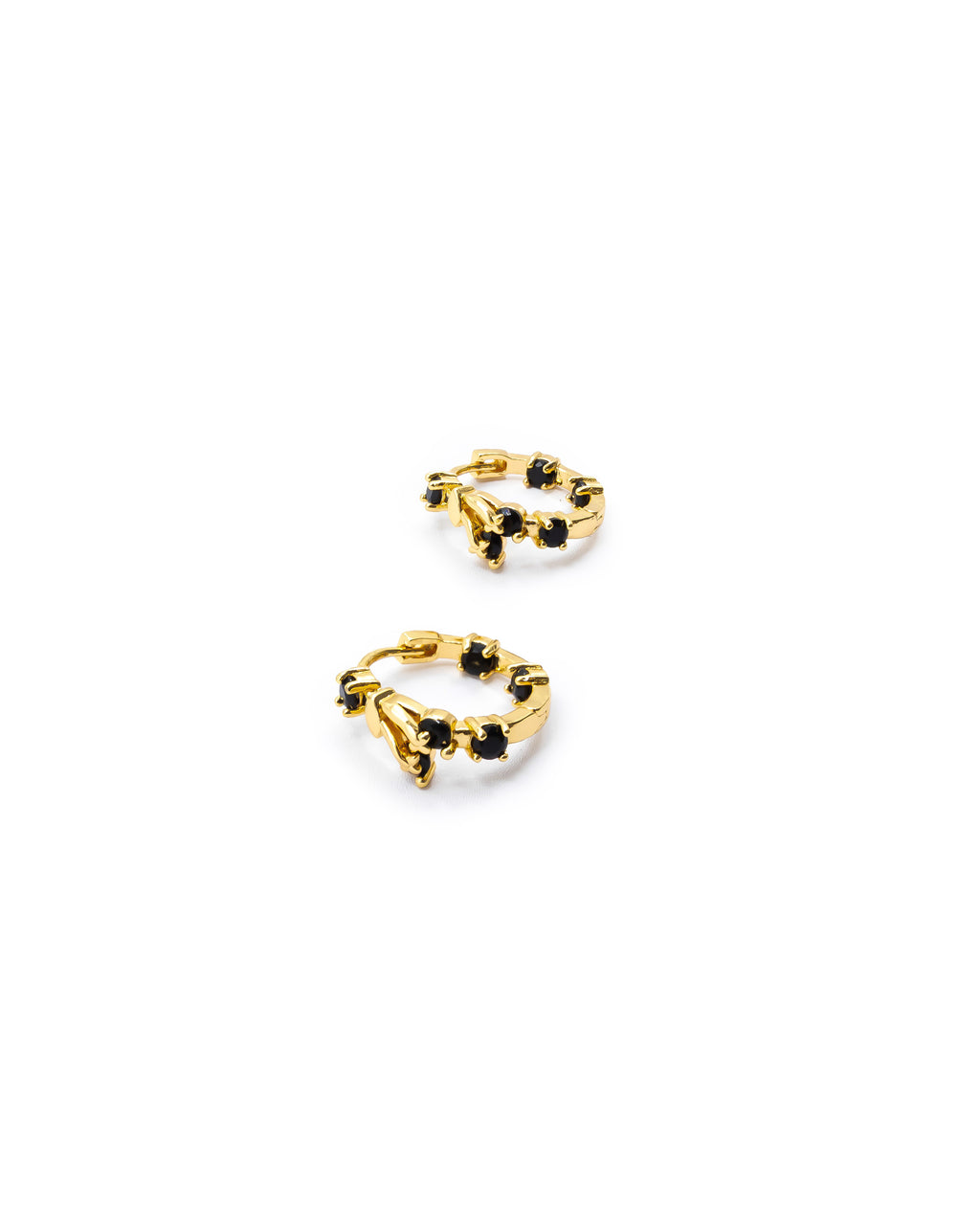 Aretes Huggies Dorados M4 ORO LAMINADO