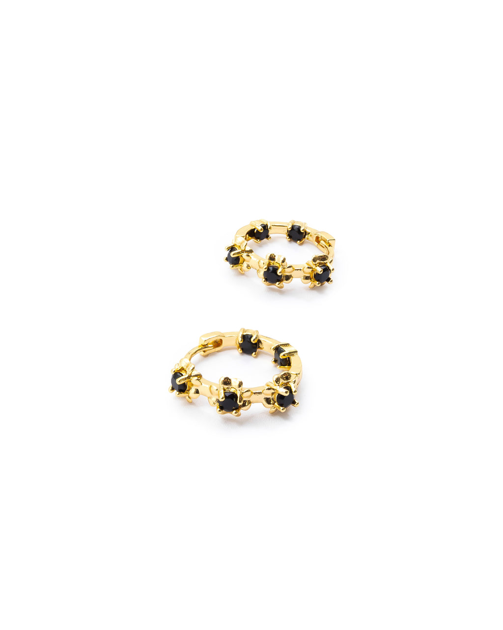Aretes Huggies Dorados M4 ORO LAMINADO