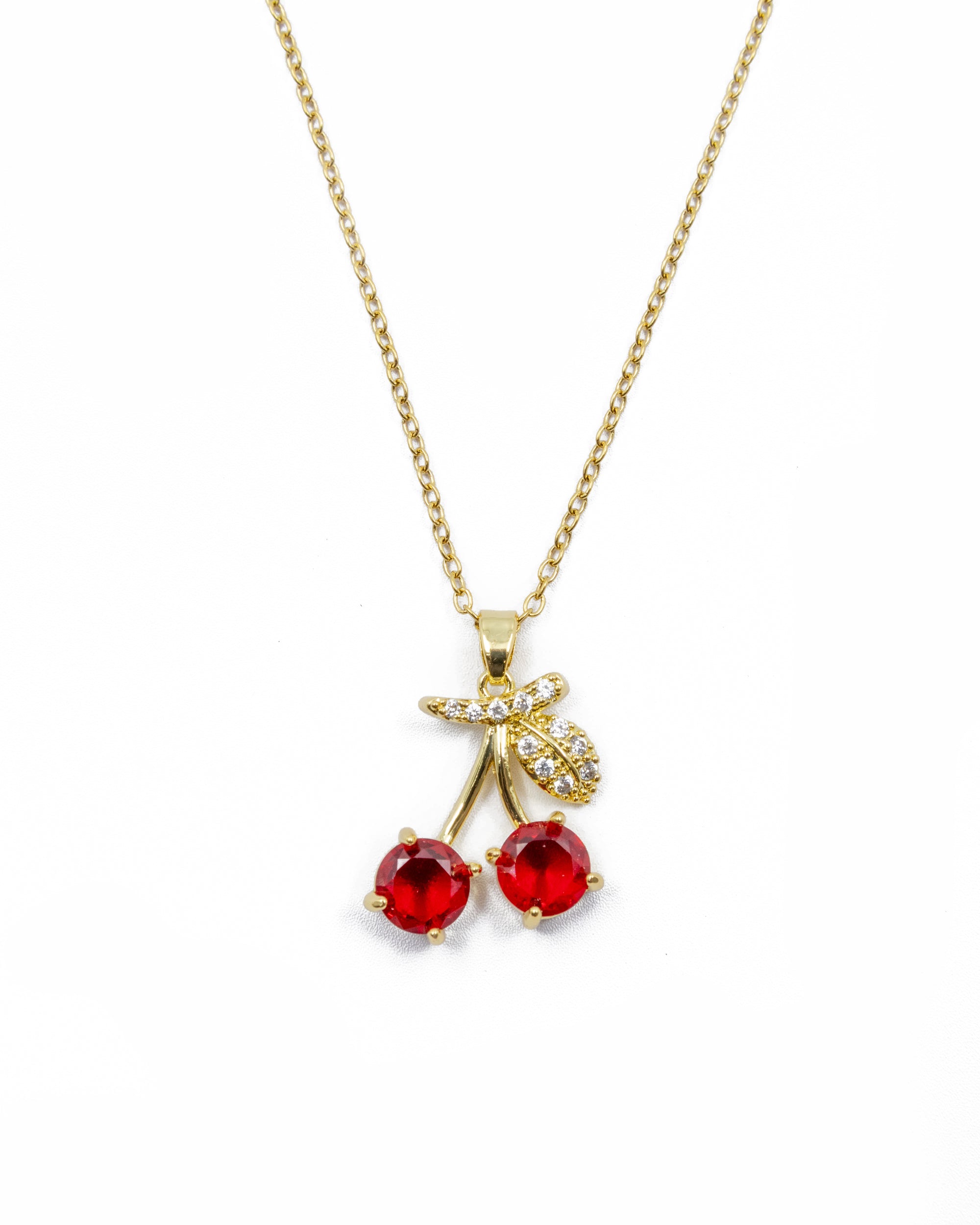 Collar de Cereza - M39 Oro Laminado