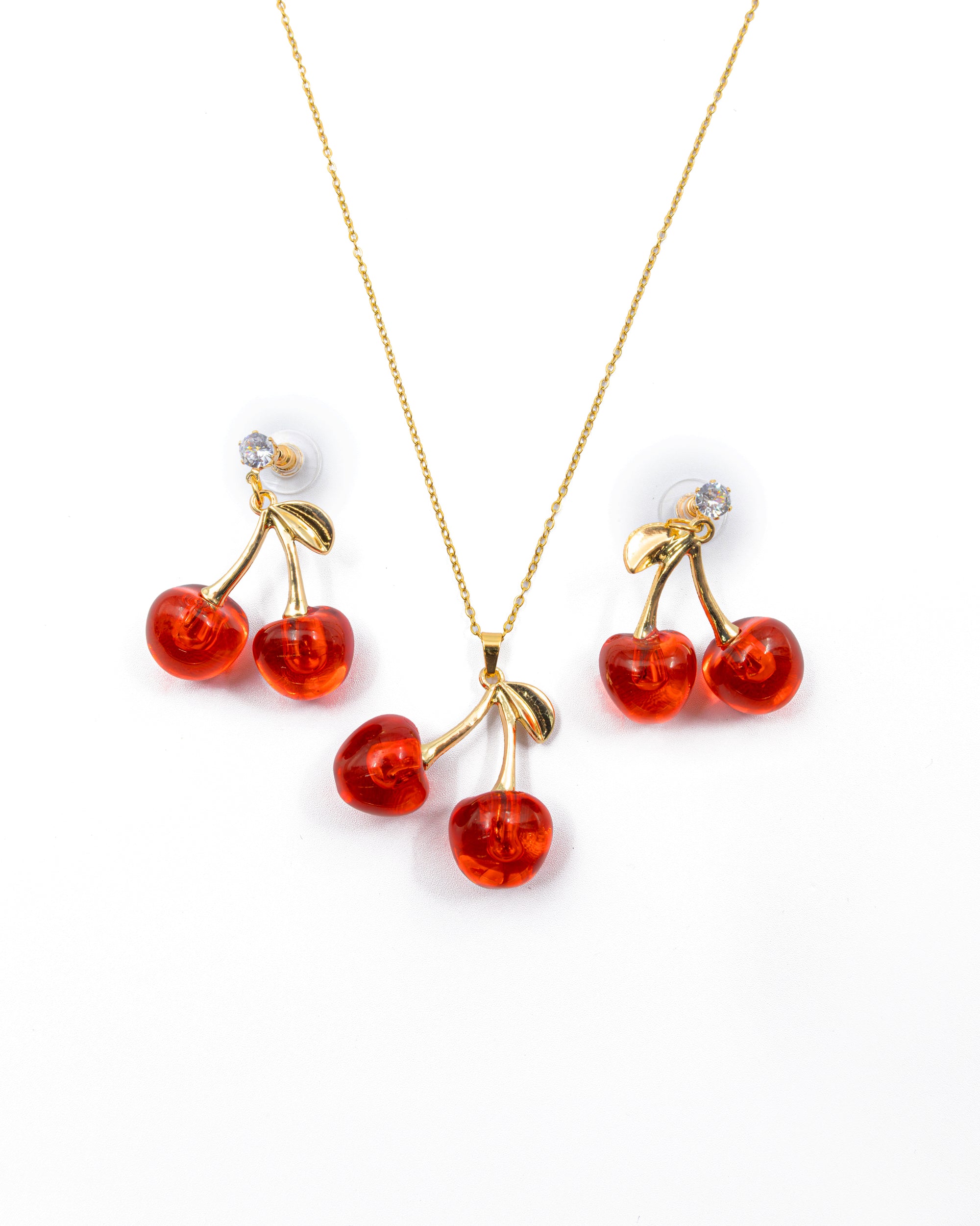 Conjunto de CEREZA M23 ORO LAMINADO
