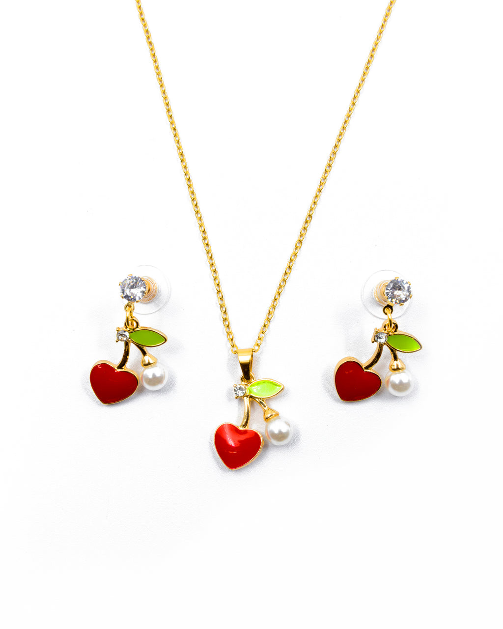 Conjunto de Cerezas M2 ORO LAMINADO