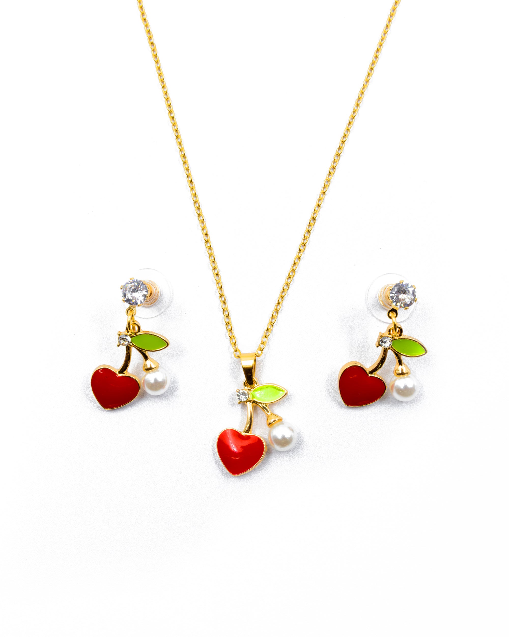Conjunto de Cerezas M2 ORO LAMINADO